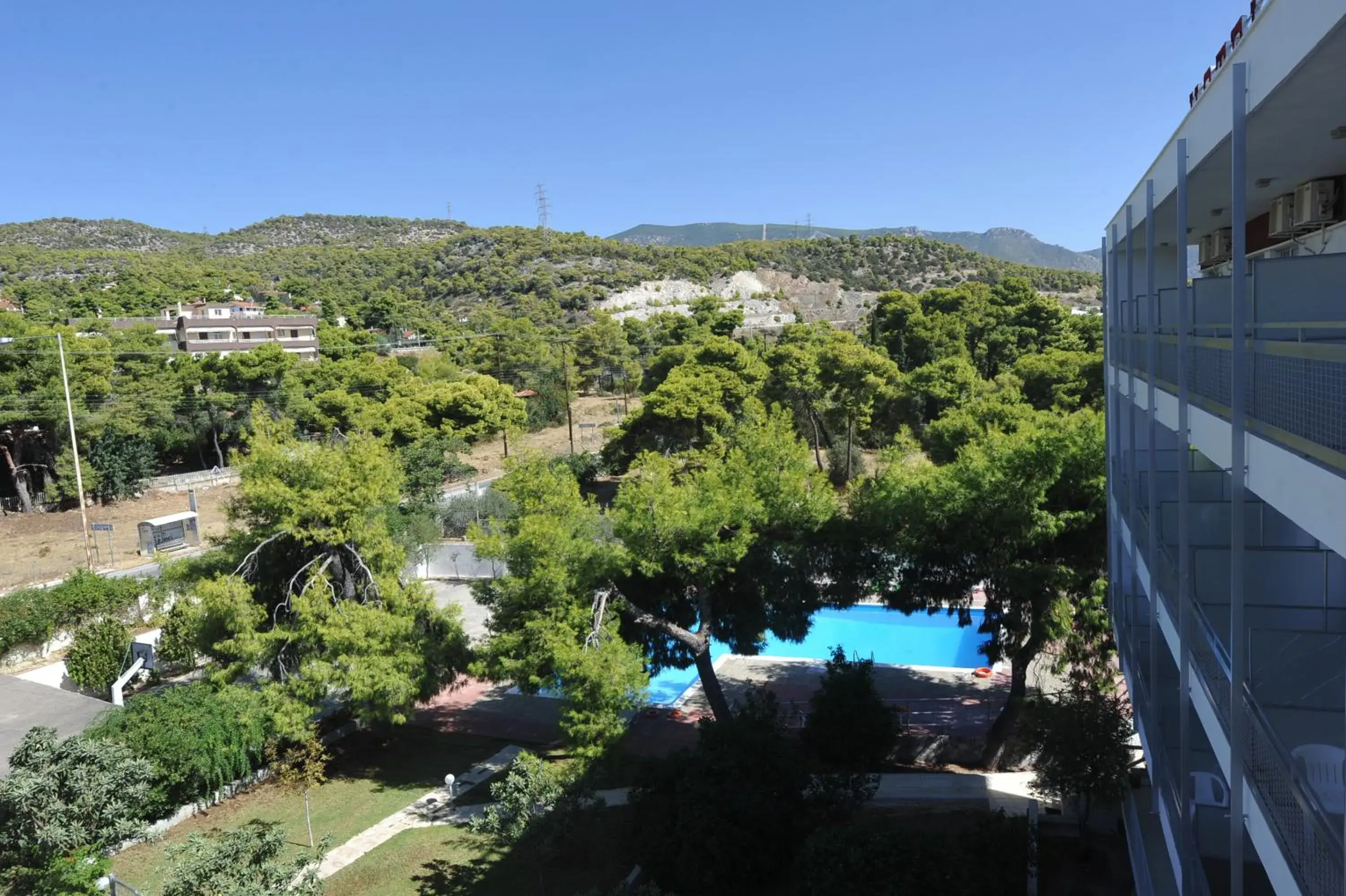 Mountain view in Siagas Beach Hotel Mountain view in Siagas Beach Hotel