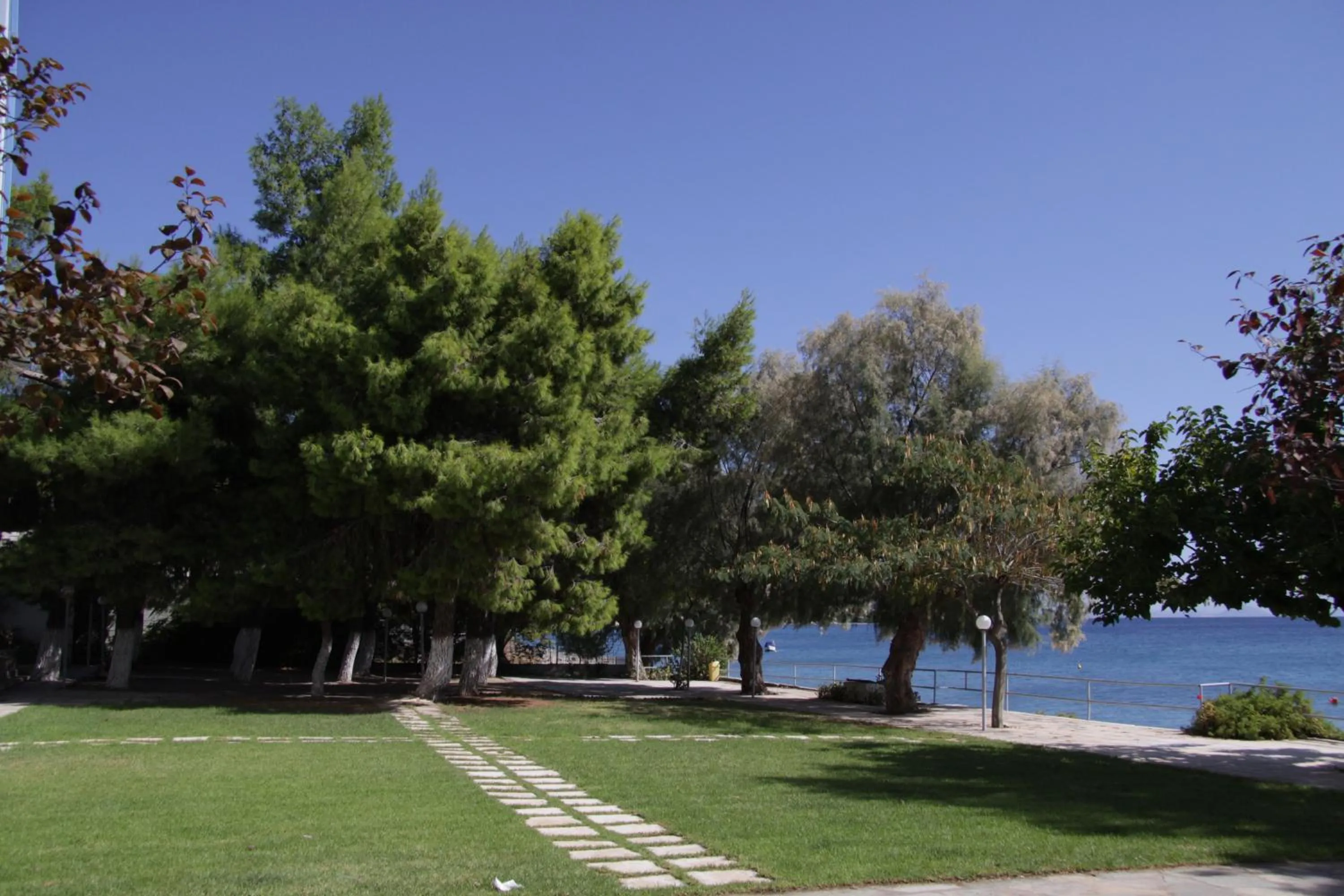Garden in Siagas Beach Hotel