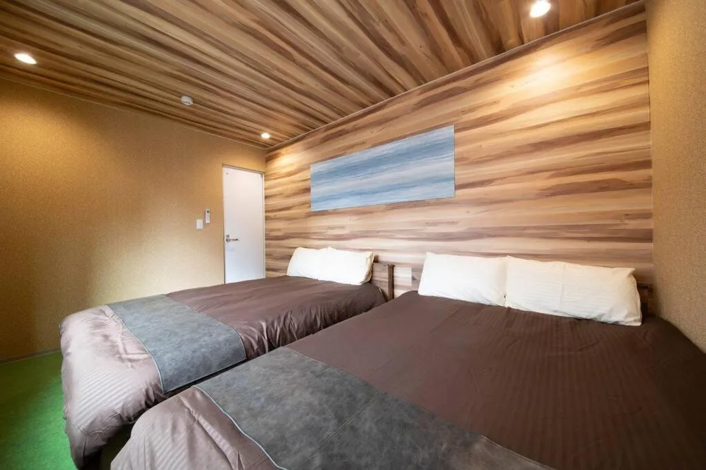 Bed in The BEEHIVE OTARU