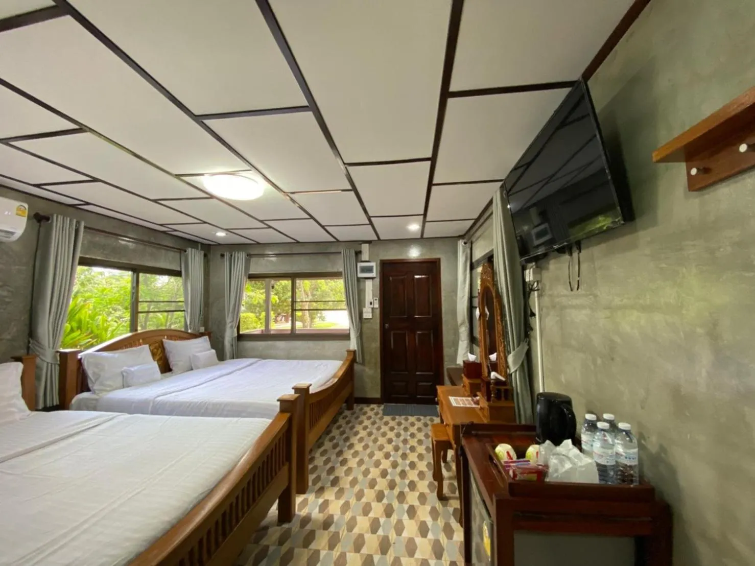 Photo of the whole room, Bed in Pruksa View Homestay