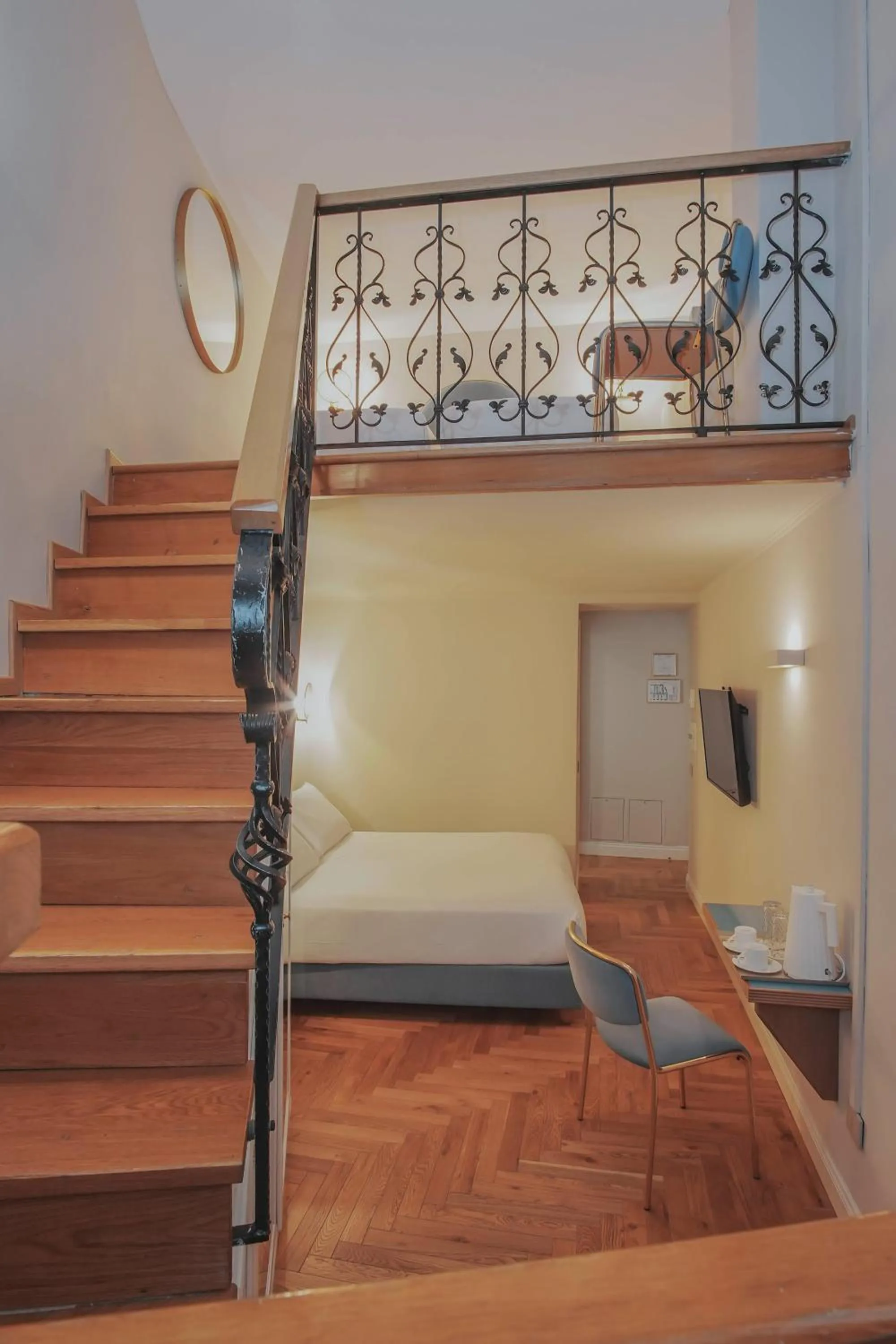 Bed in Hotel City Palazzo Dei Cardinali