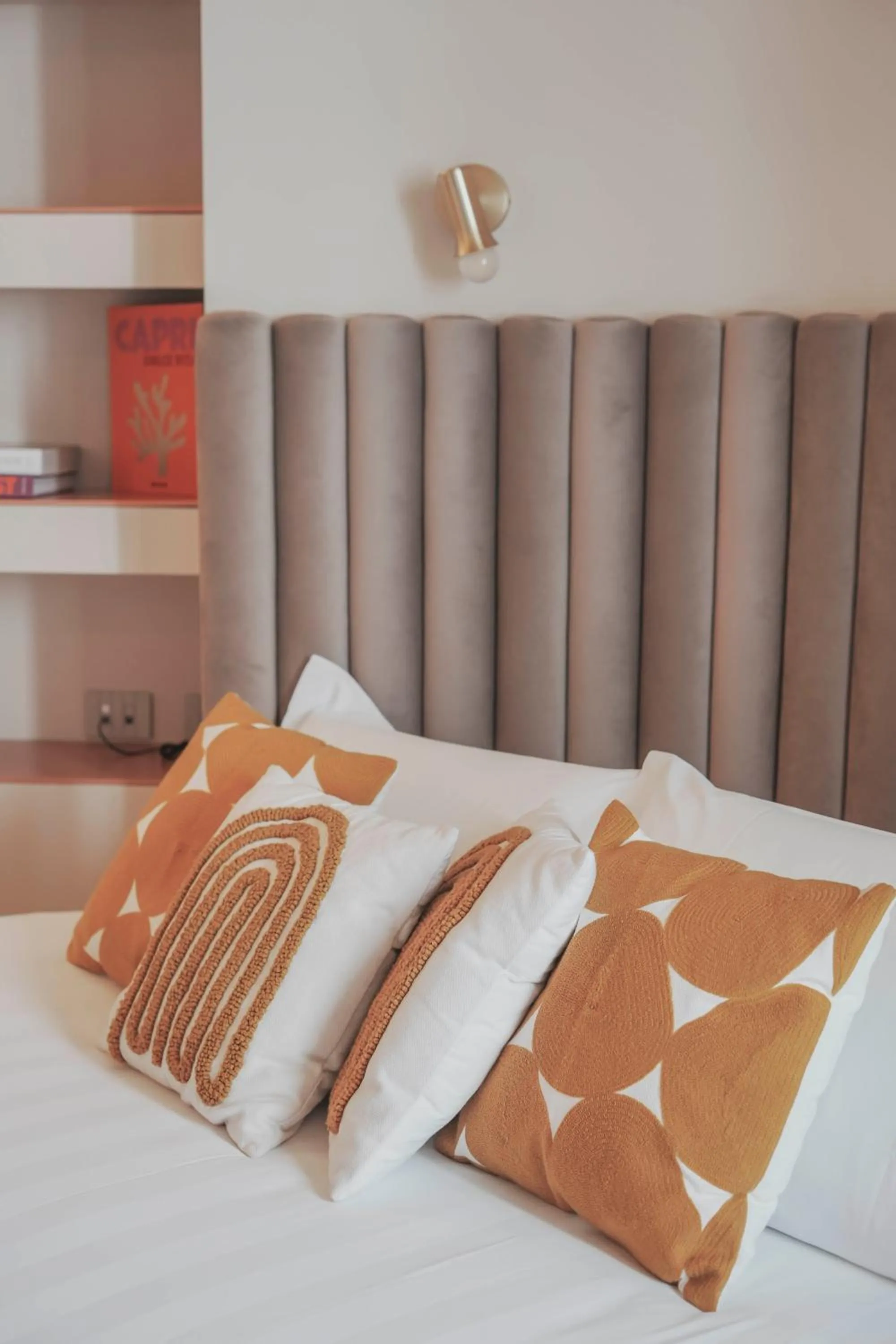 Decorative detail, Bed in Hotel City Palazzo Dei Cardinali