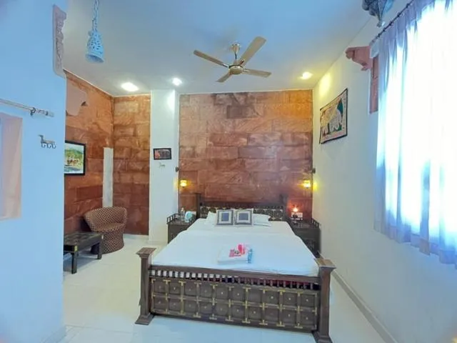 Deluxe Double Room with Castle View in Karma Homestay A Heritage Home