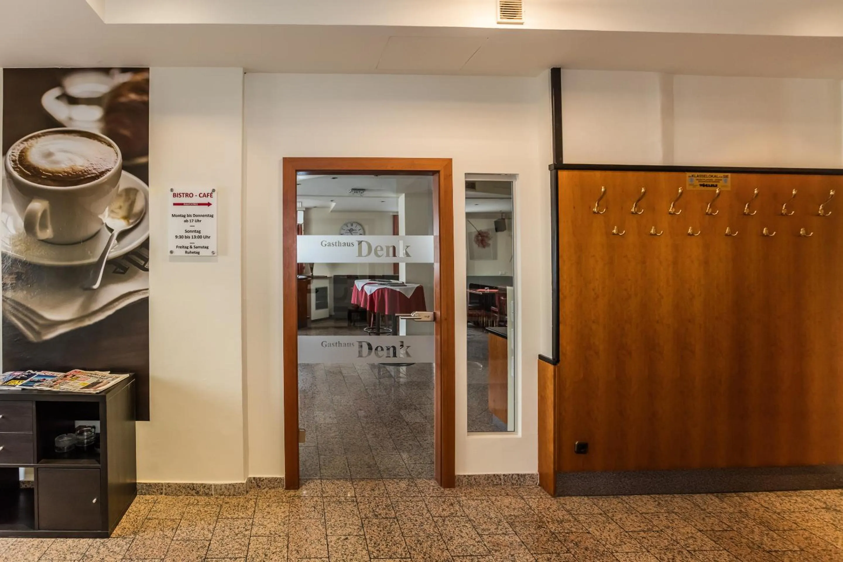 Lobby or reception in Hotel Denk Bed & Breakfast