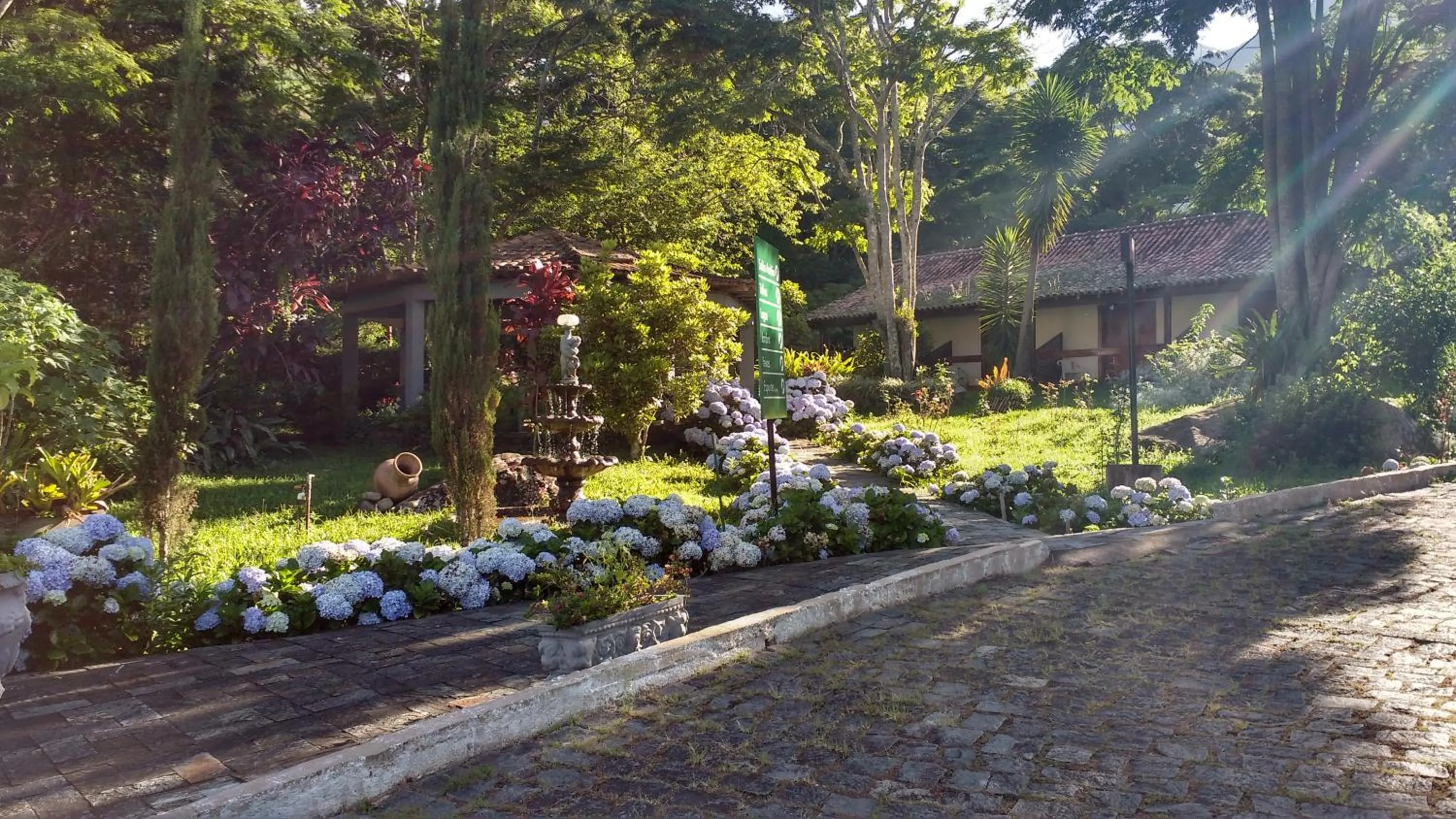 Garden in Caparaó Parque Hotel