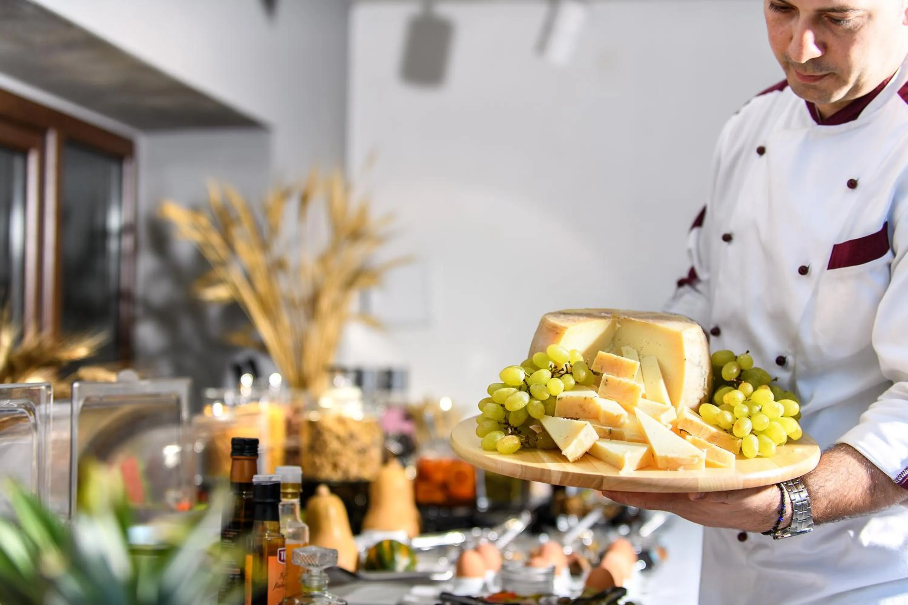Continental breakfast in Gkeea Boutique Hotel