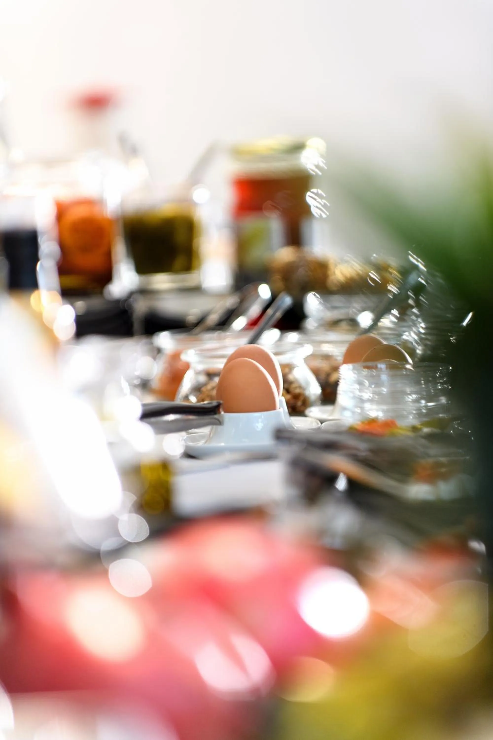 Continental breakfast in Gkeea Boutique Hotel