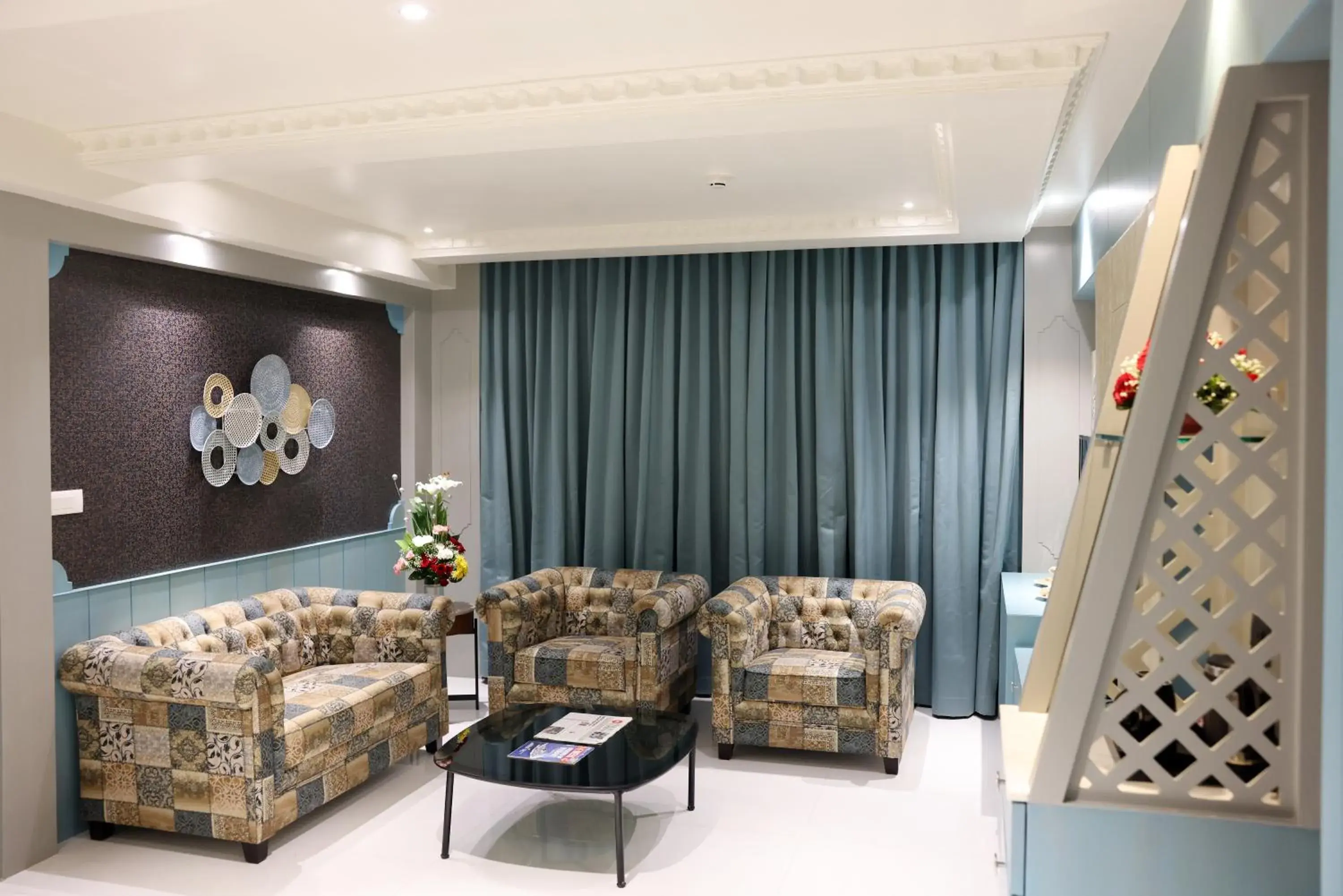 Living room in AJ Grand Hotel Living room in AJ Grand Hotel