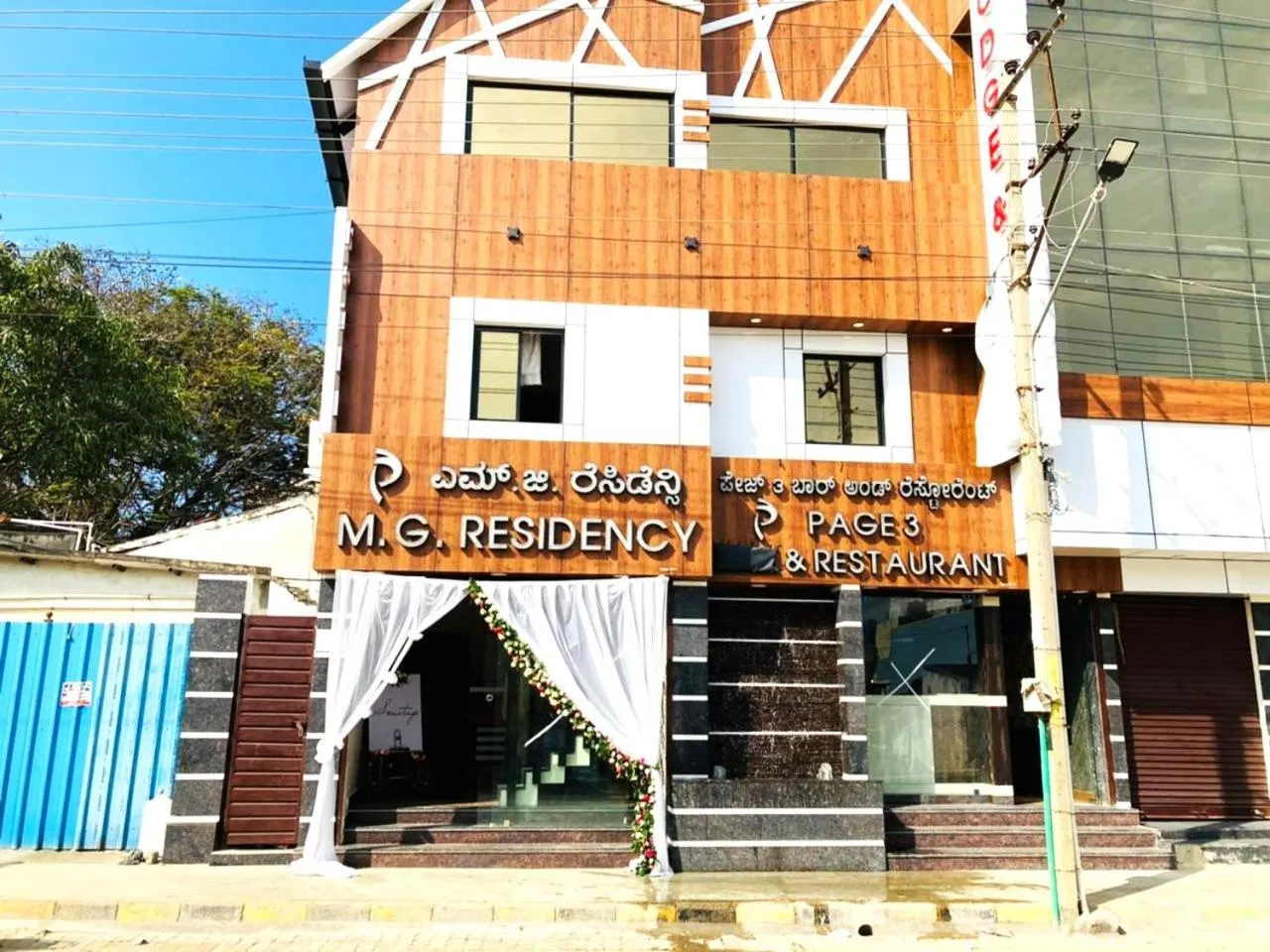 Property building in MG Residency