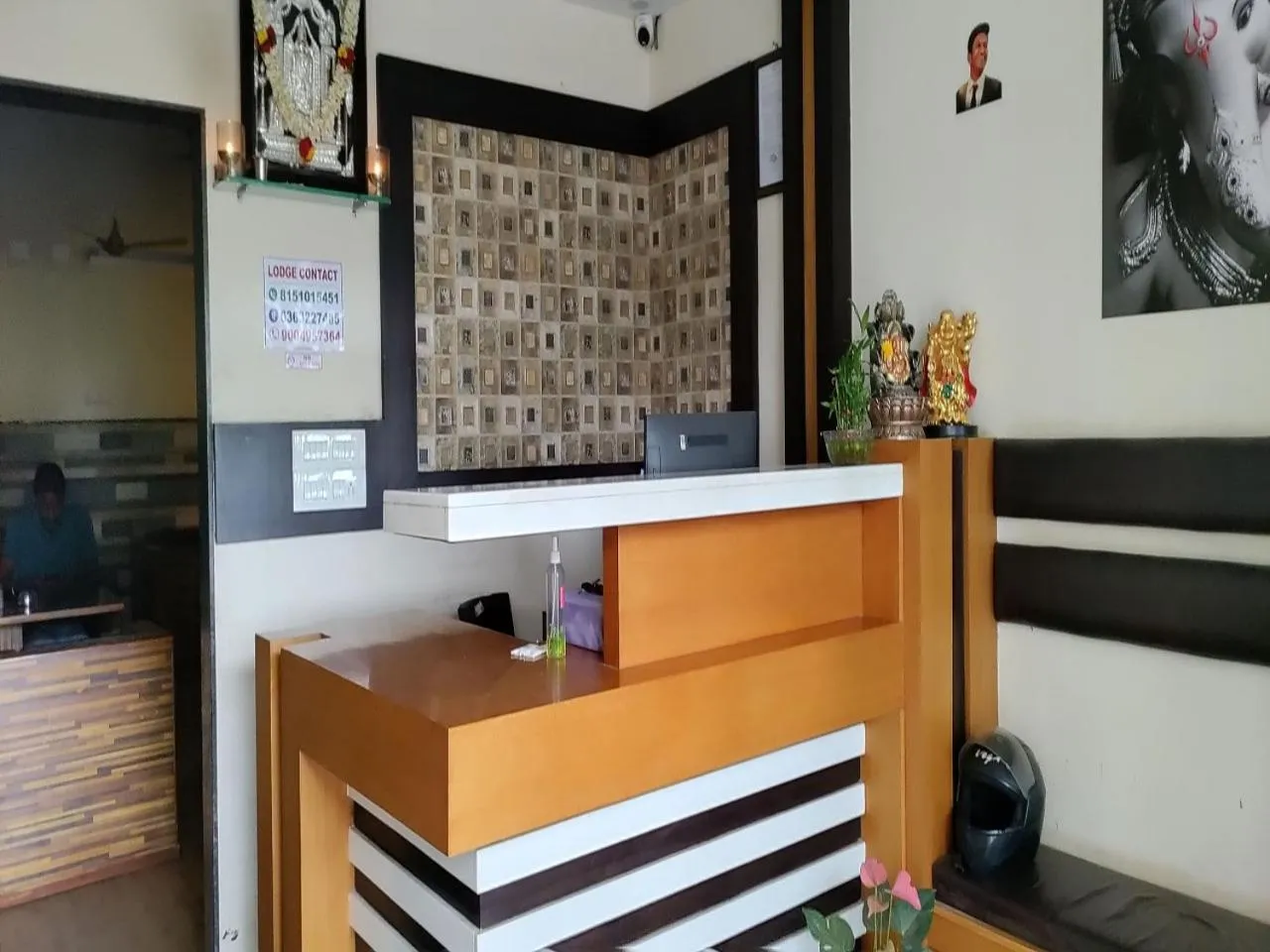 Lobby or reception in MG Residency