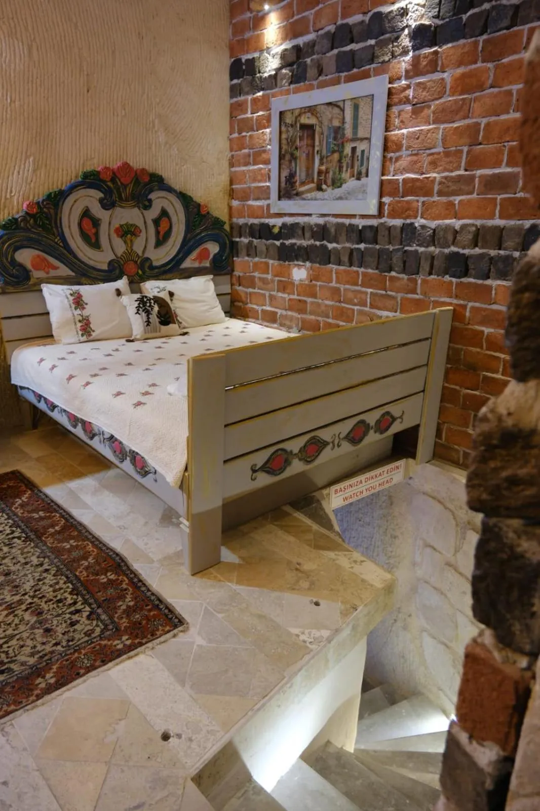 Bedroom, Bed in Aşk-ı Nare Cave Hotel Swimming Pool Hot & SPA