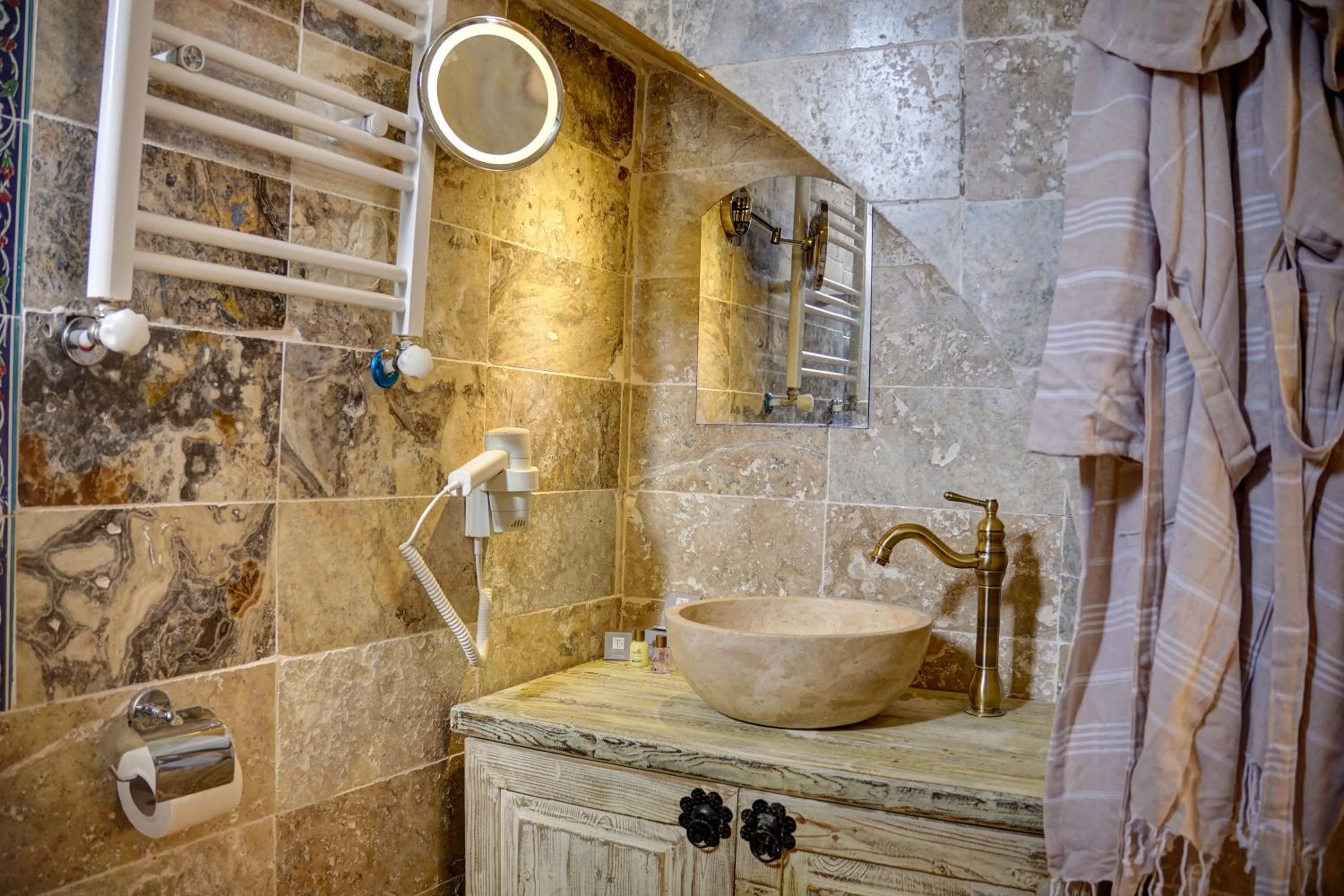 Bathroom in Aşk-ı Nare Cave Hotel Swimming Pool Hot & SPA