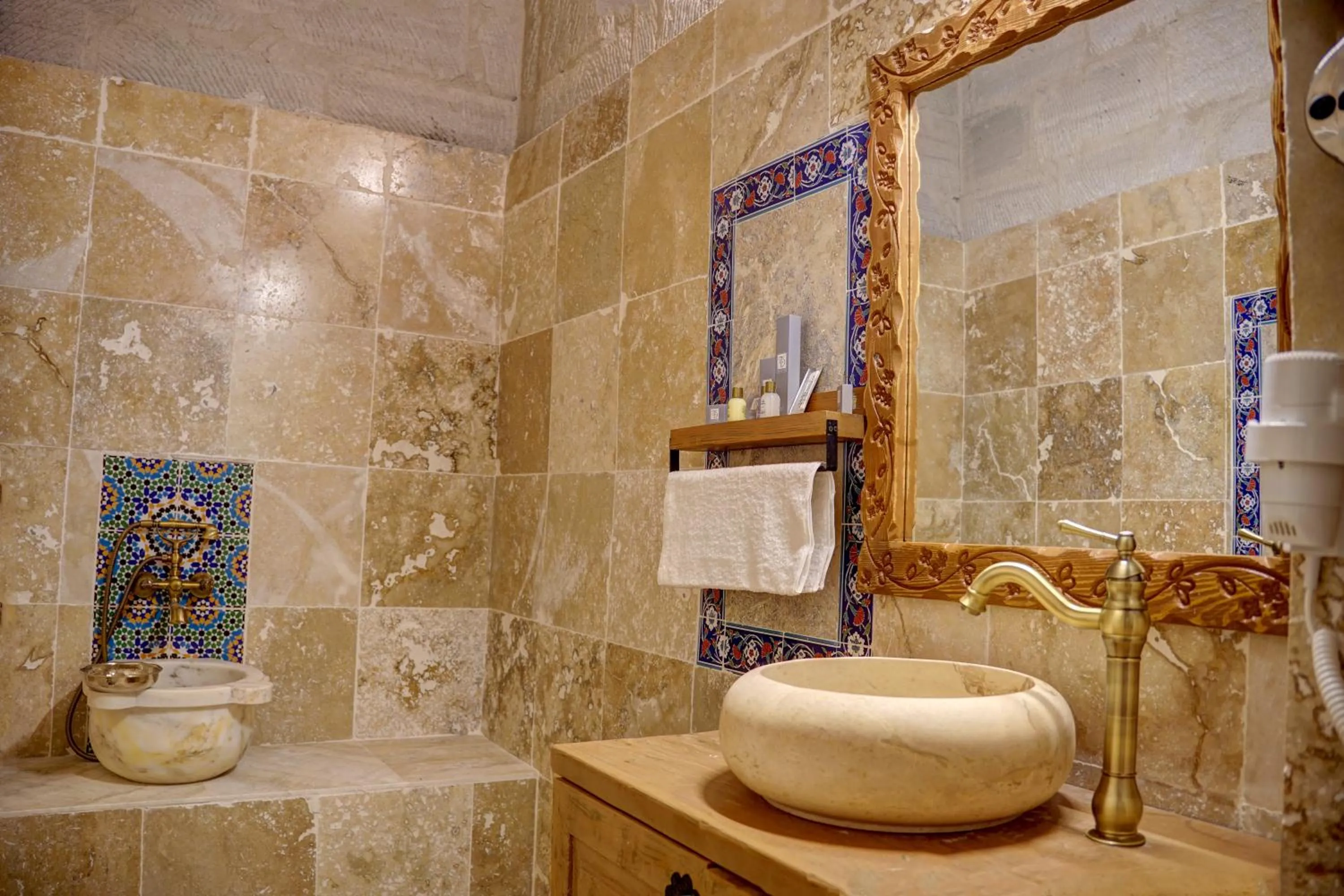 Bathroom in Aşk-ı Nare Cave Hotel Swimming Pool Hot & SPA