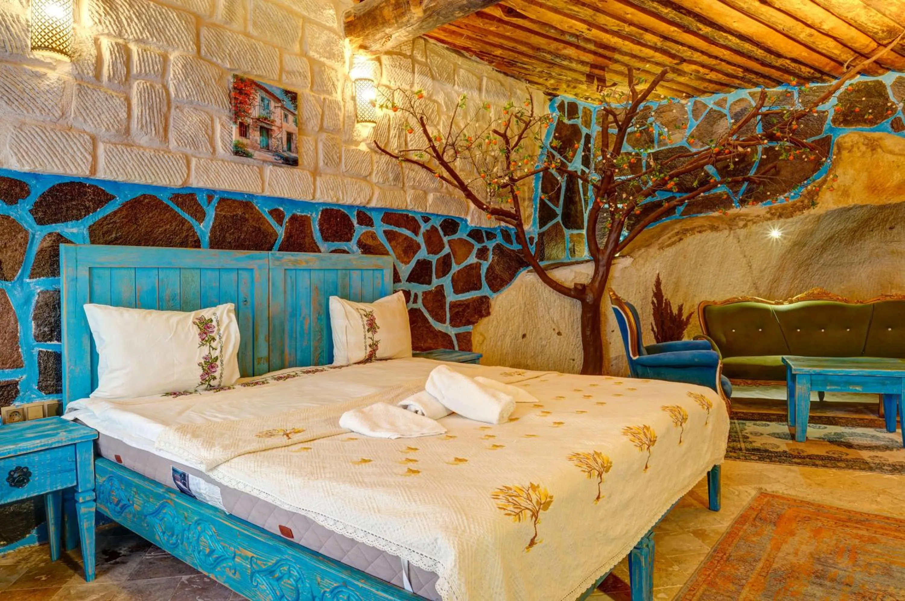 Photo of the whole room, Bed in Aşk-ı Nare Cave Hotel Swimming Pool Hot & SPA