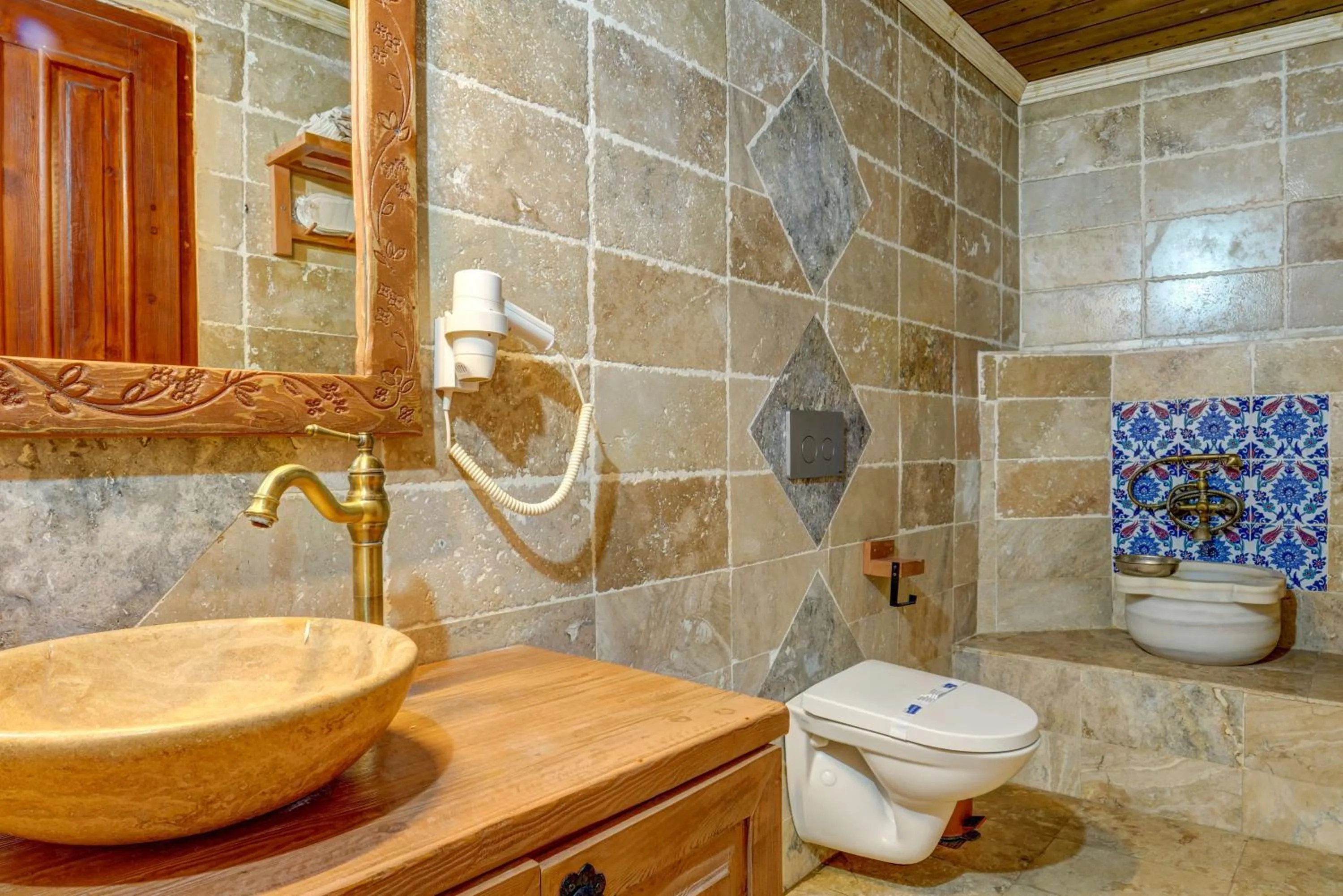 Bathroom in Aşk-ı Nare Cave Hotel Swimming Pool Hot & SPA