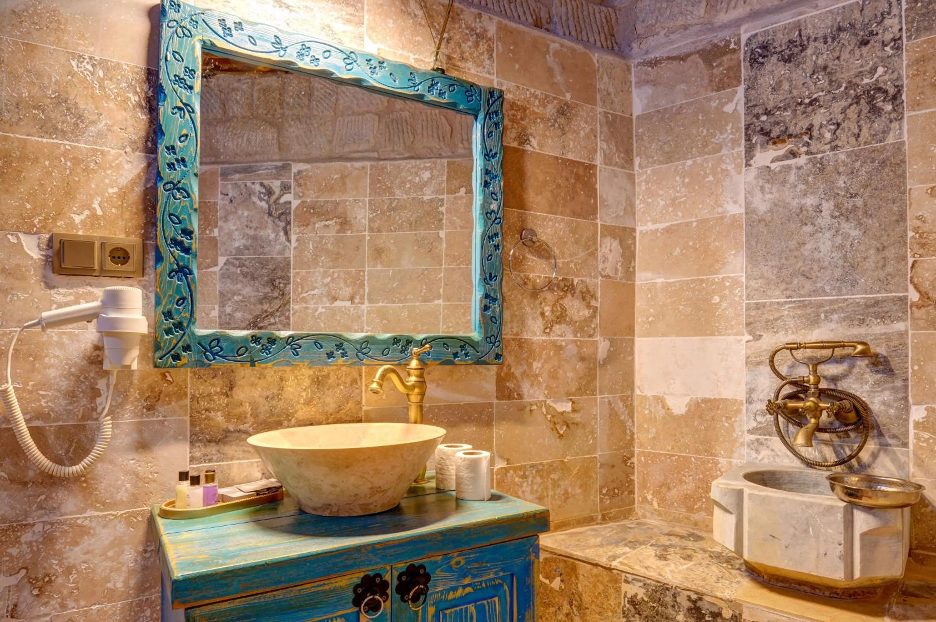 Bathroom in Aşk-ı Nare Cave Hotel Swimming Pool Hot & SPA