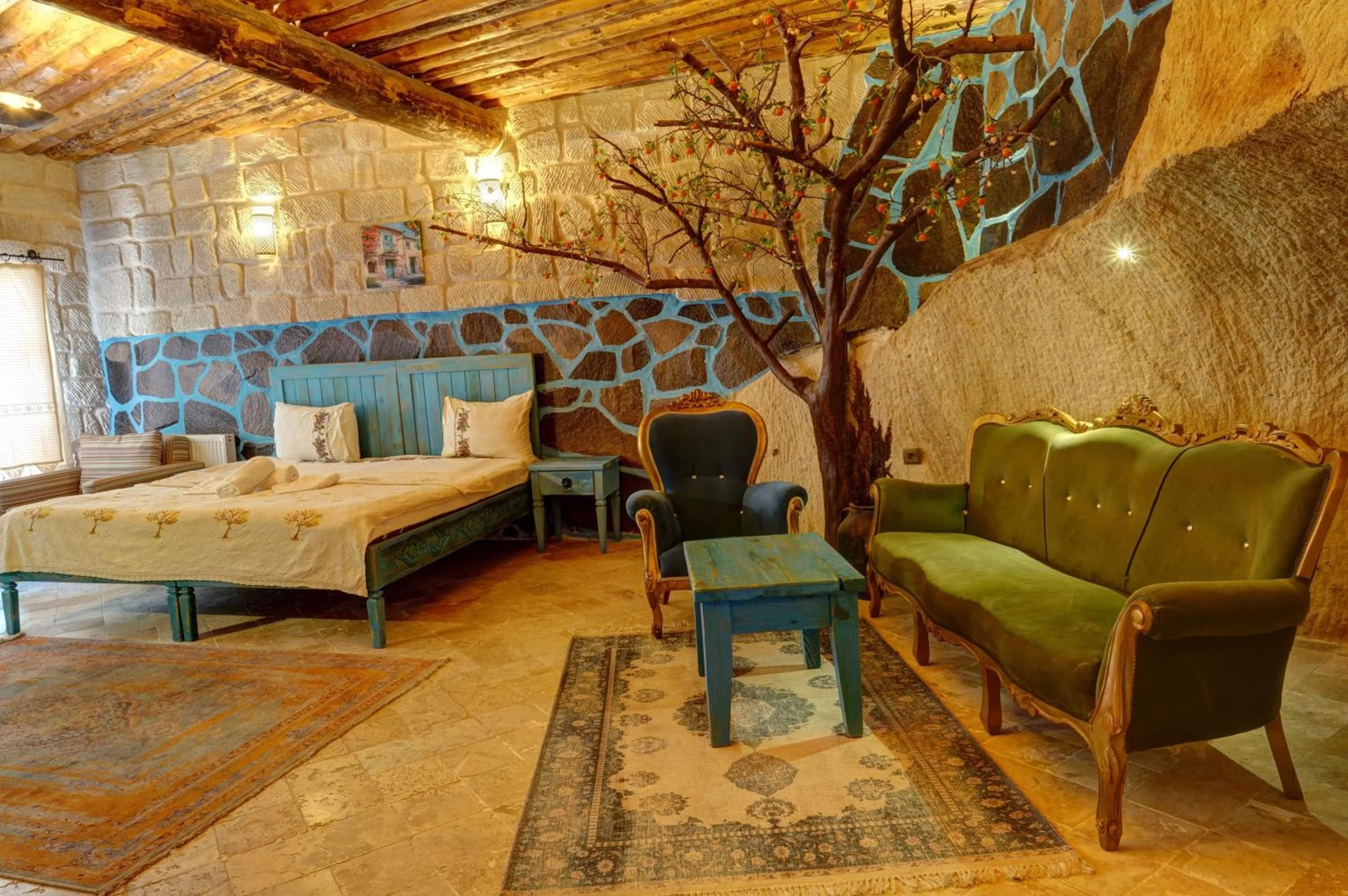 Photo of the whole room, Bed in Aşk-ı Nare Cave Hotel Swimming Pool Hot & SPA