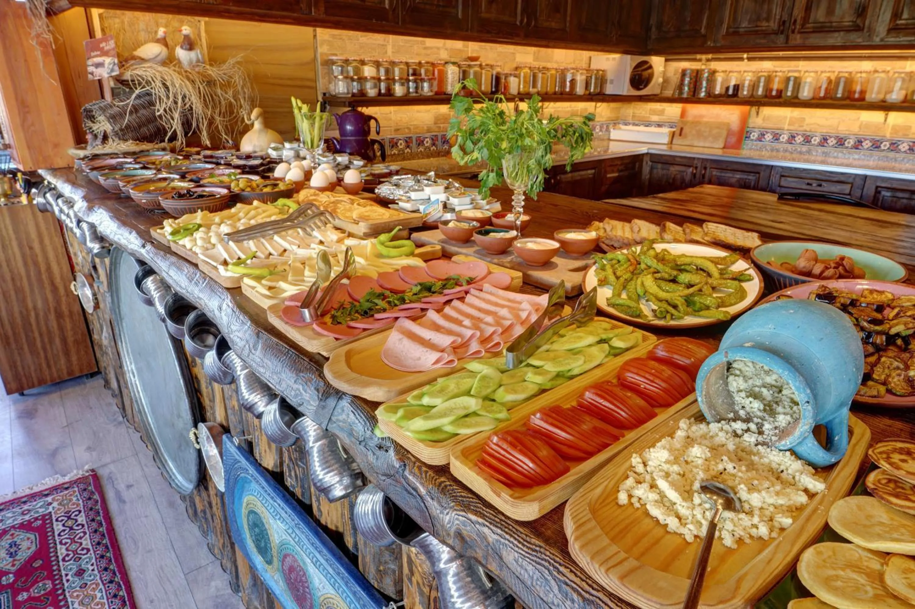 Breakfast in Aşk-ı Nare Cave Hotel Swimming Pool Hot & SPA