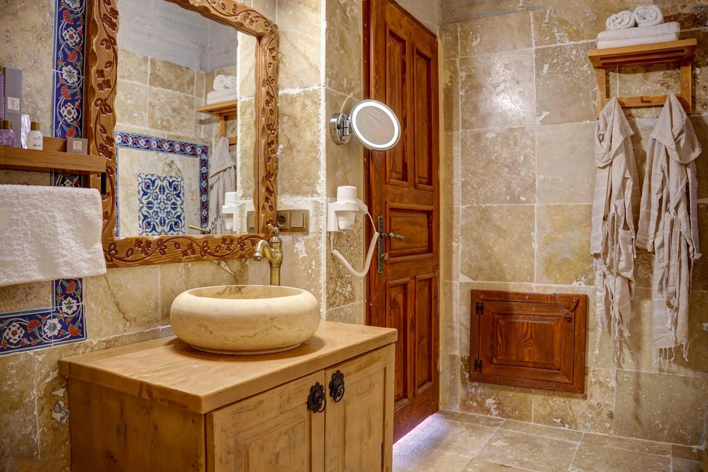 Bathroom in Aşk-ı Nare Cave Hotel Swimming Pool Hot & SPA