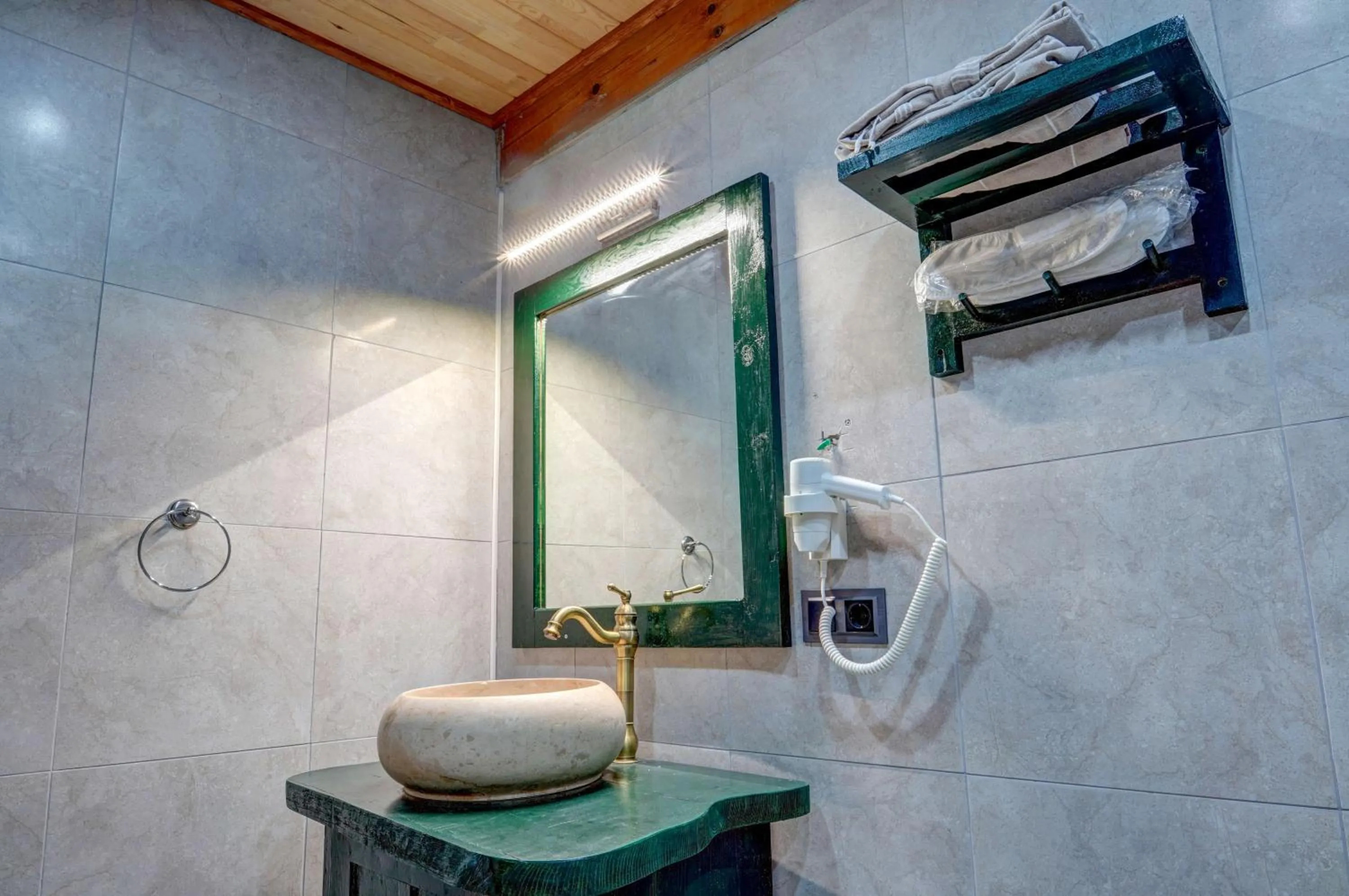 Bathroom in Aşk-ı Nare Cave Hotel Swimming Pool Hot & SPA