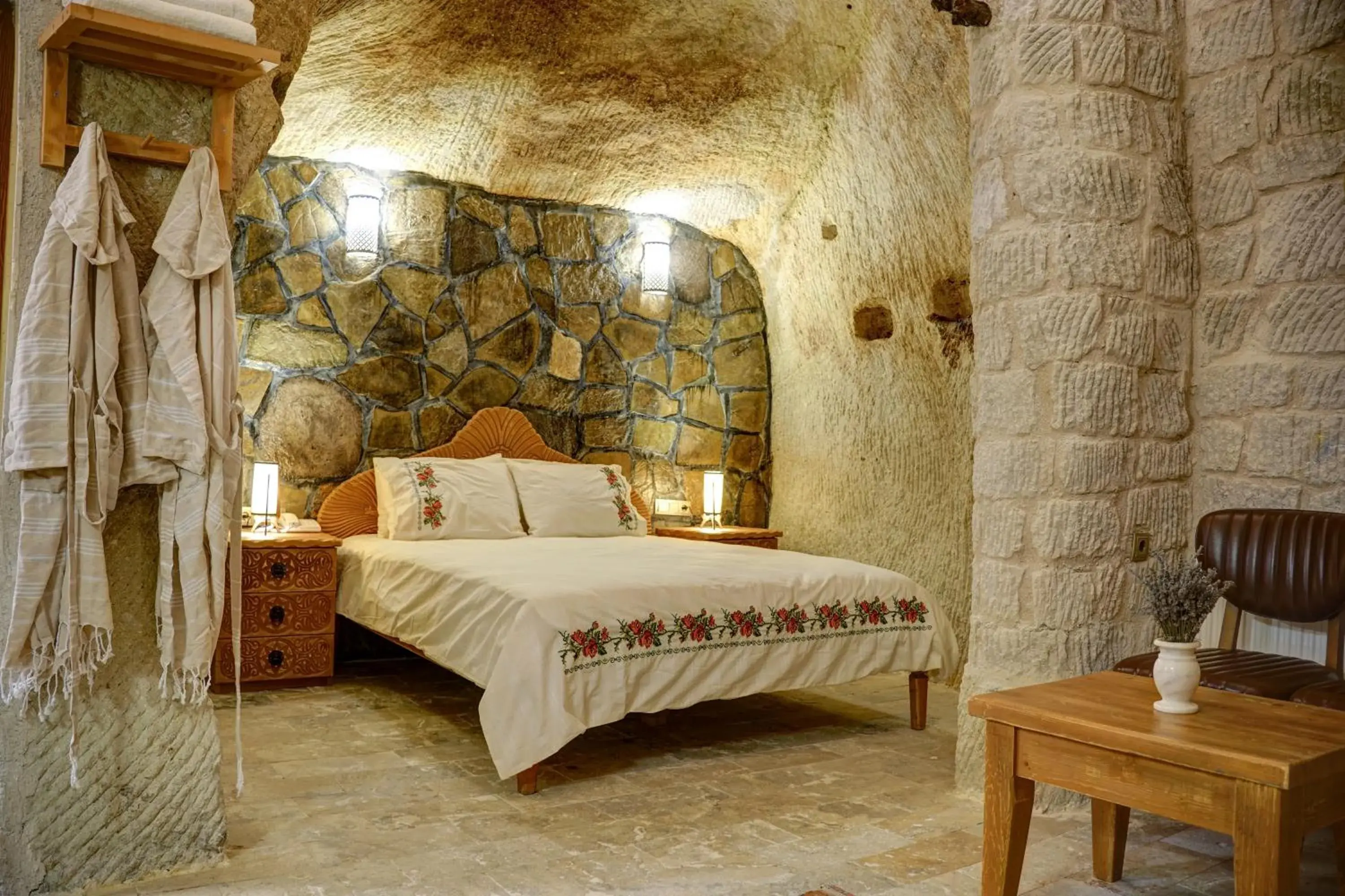 Bedroom, Bed in Aşk-ı Nare Cave Hotel Swimming Pool Hot & SPA Bedroom, Bed in Aşk-ı Nare Cave Hotel Swimming Pool Hot & SPA