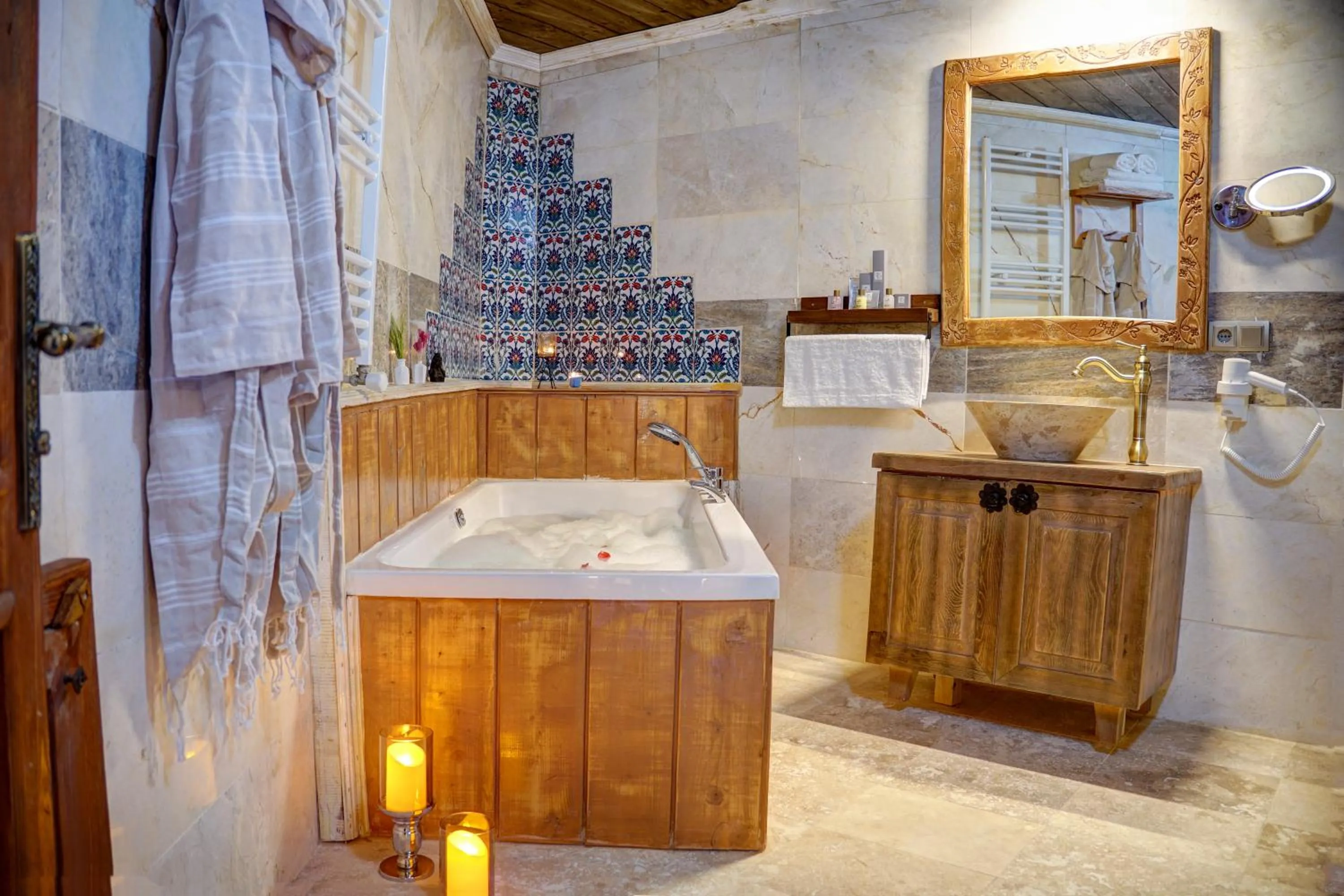 Bathroom in Aşk-ı Nare Cave Hotel Swimming Pool Hot & SPA