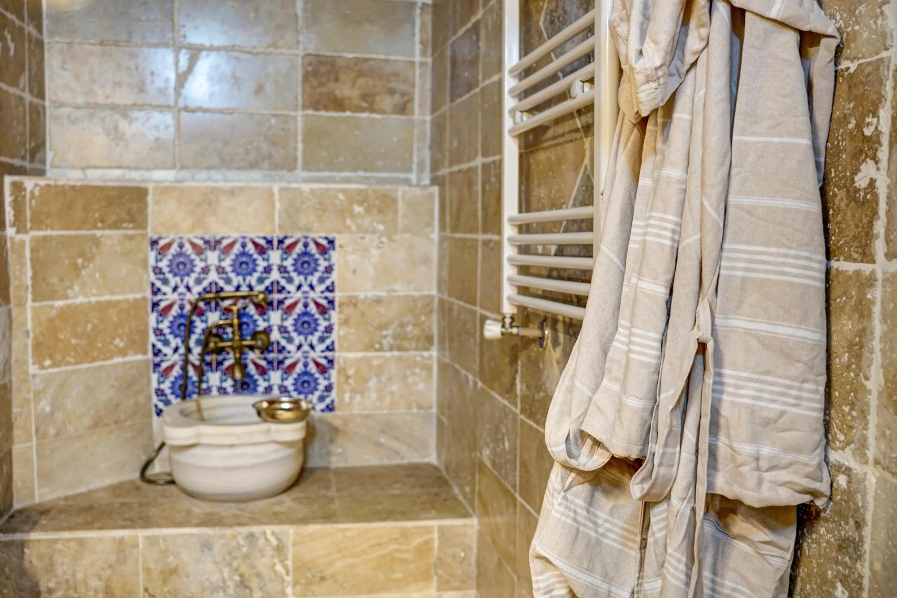 Bathroom in Aşk-ı Nare Cave Hotel Swimming Pool Hot & SPA