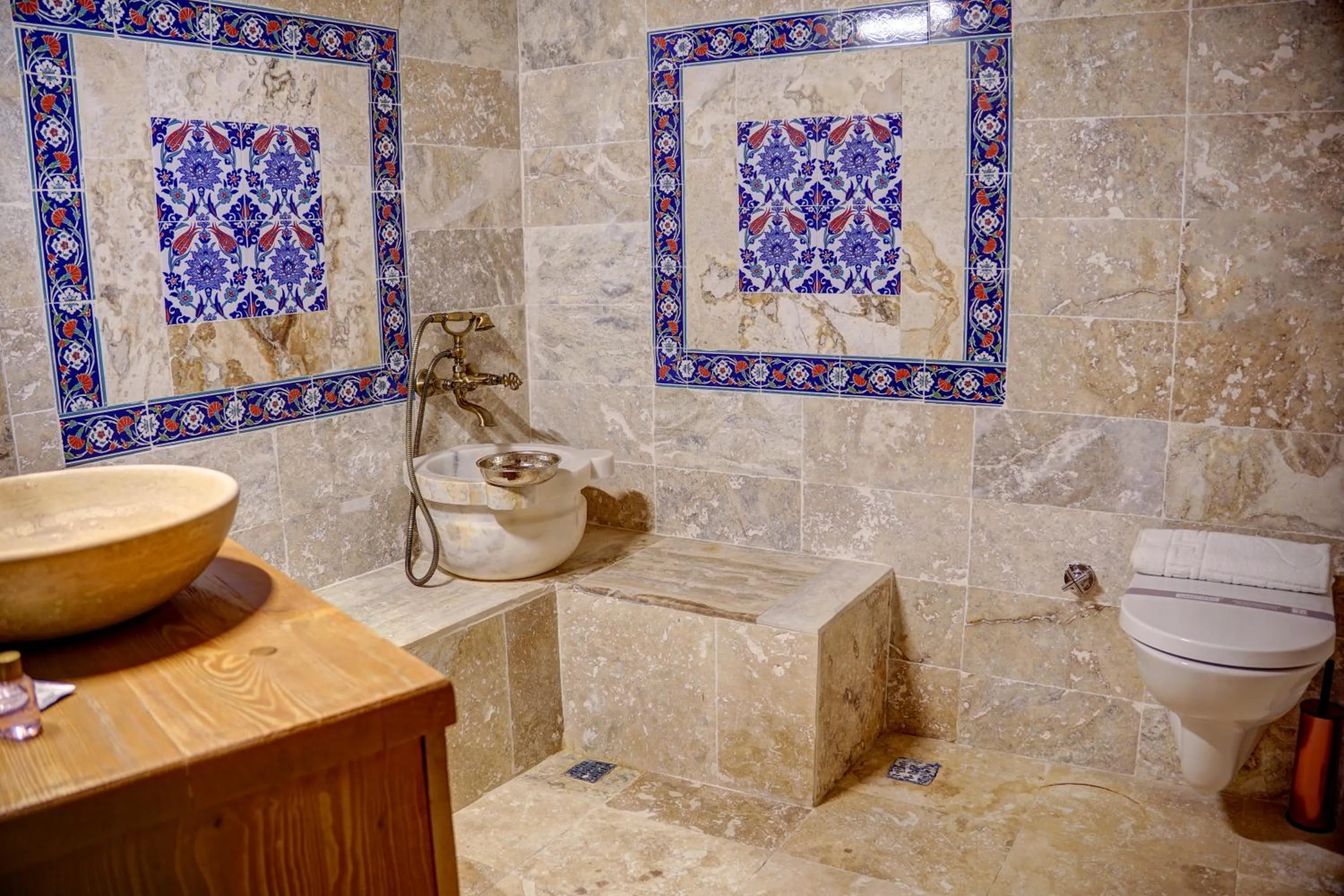 Bathroom in Aşk-ı Nare Cave Hotel Swimming Pool Hot & SPA