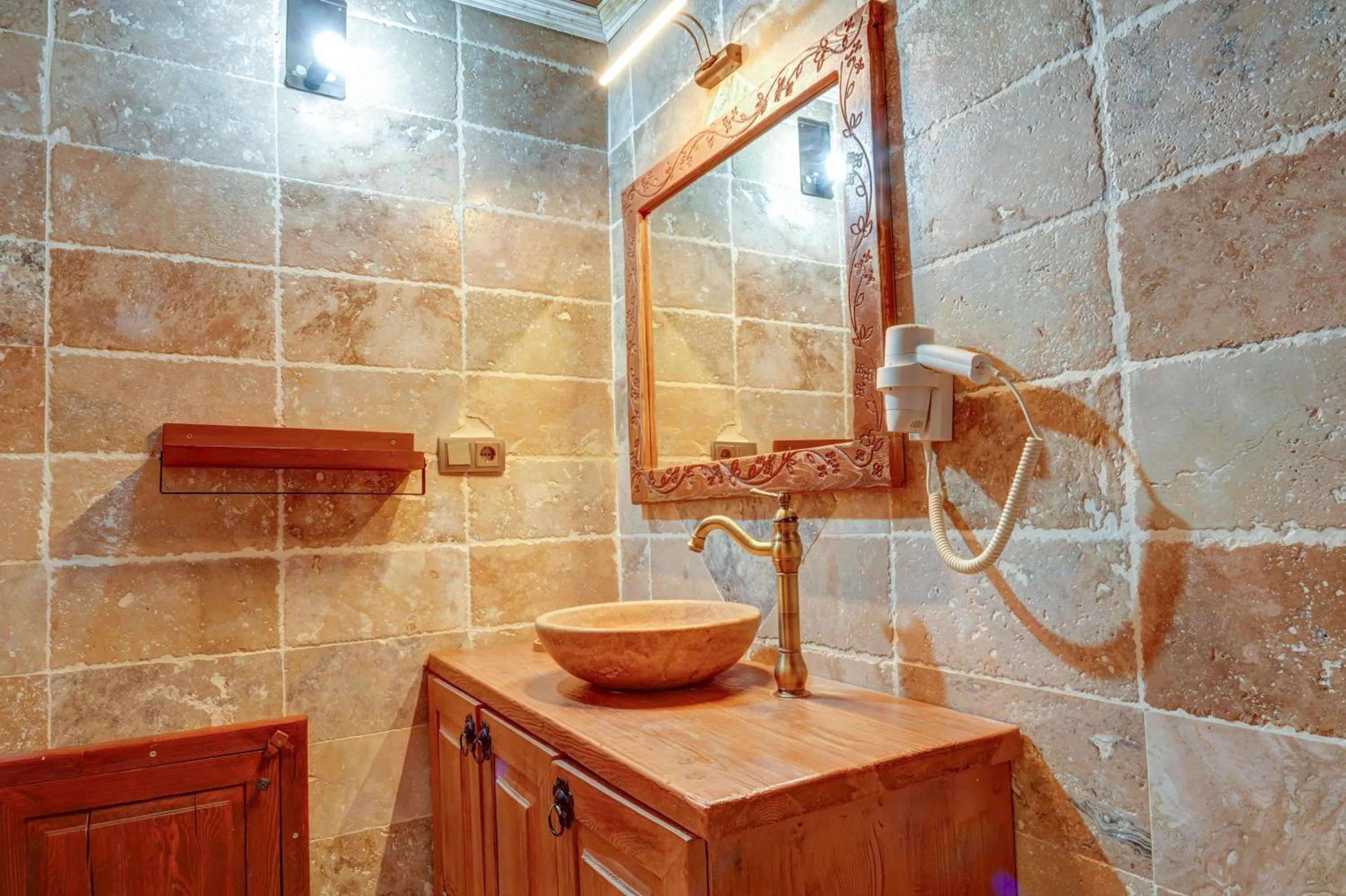 Bathroom in Aşk-ı Nare Cave Hotel Swimming Pool Hot & SPA