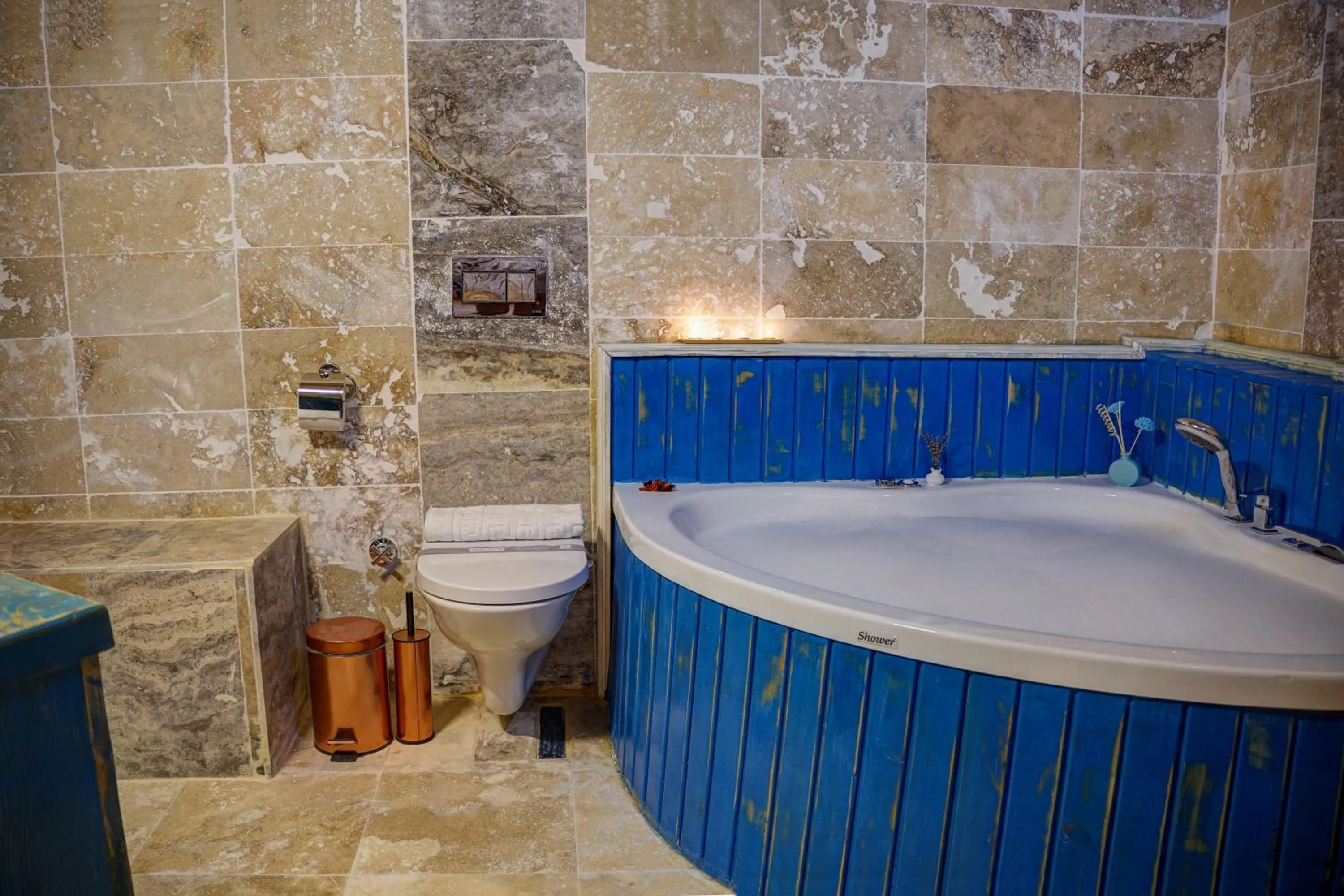 Bathroom in Aşk-ı Nare Cave Hotel Swimming Pool Hot & SPA