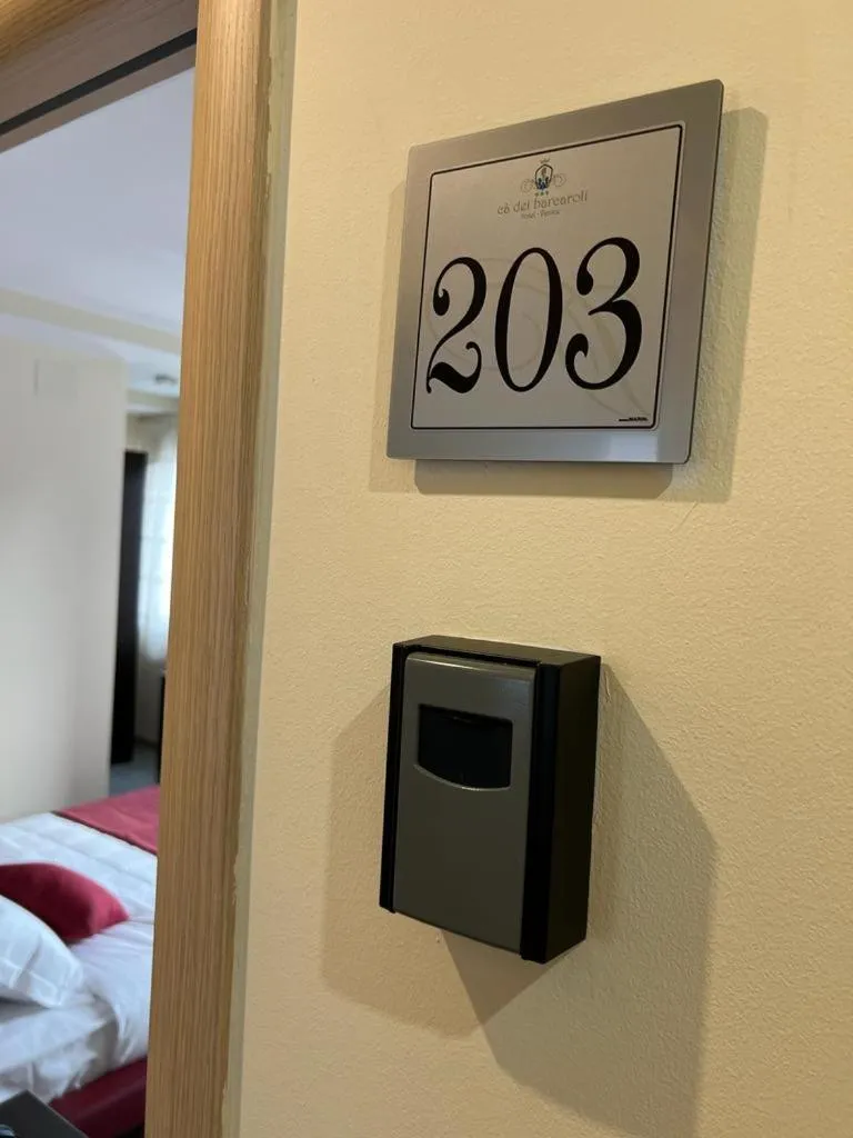 Text overlay, Bed in Cà Dei Barcaroli