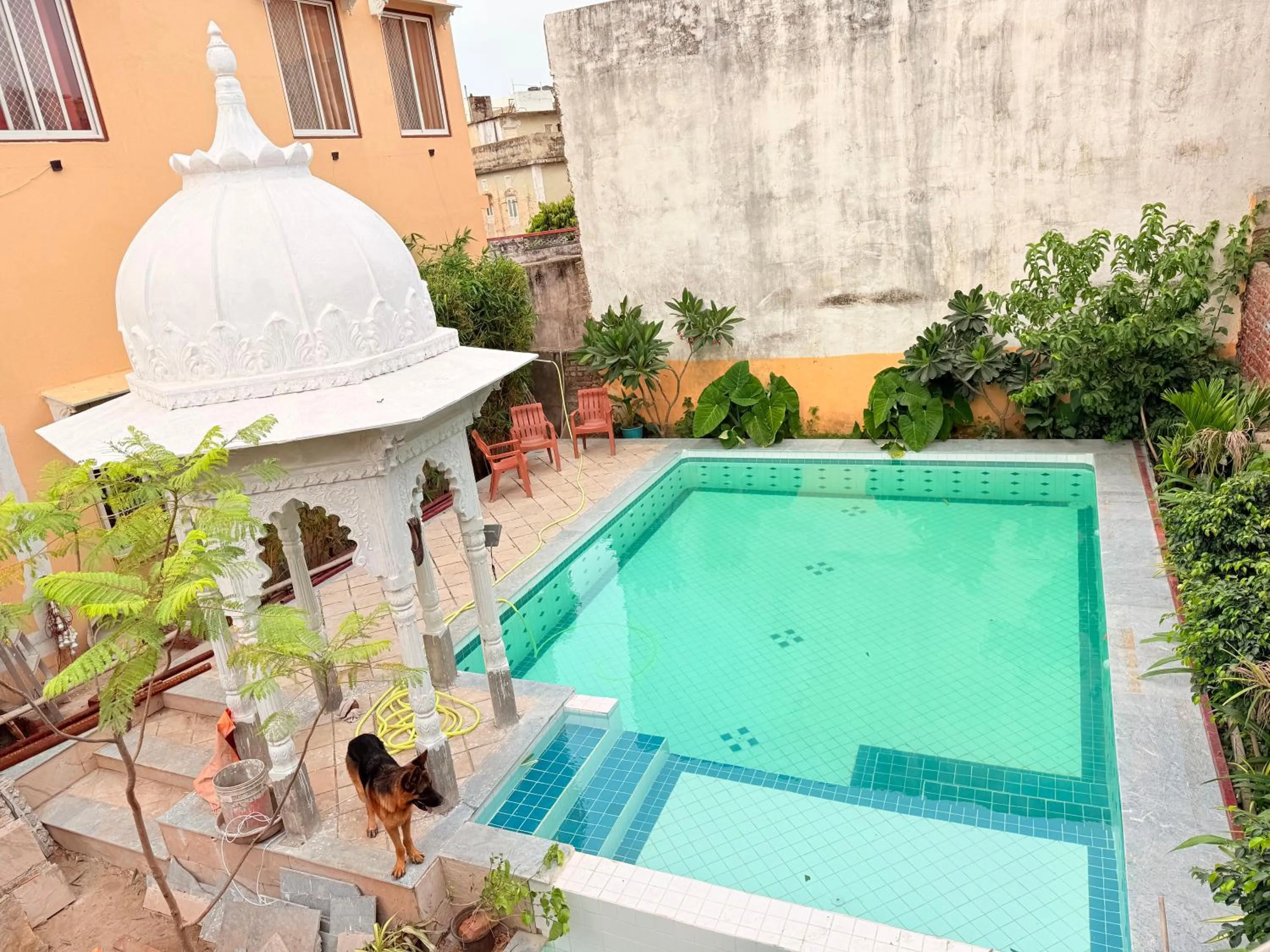 Swimming pool in PETAL OF MEWAR - A Luxury Boutique Hotel