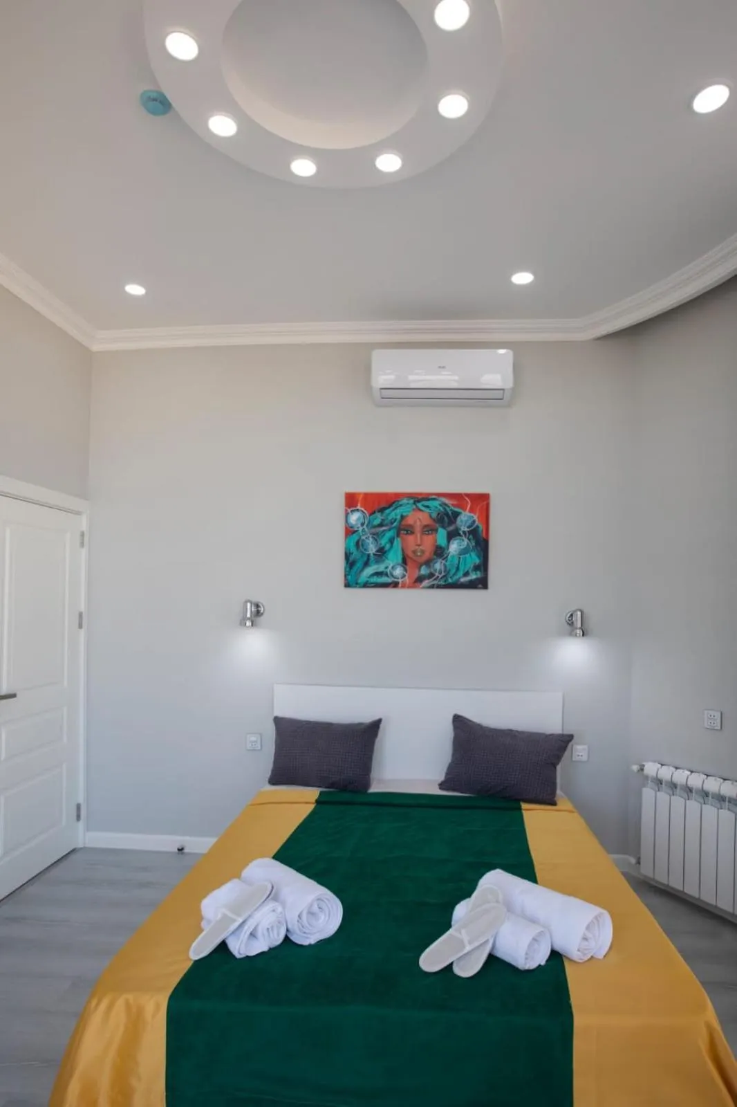 Bed in Leyla Apartments 2