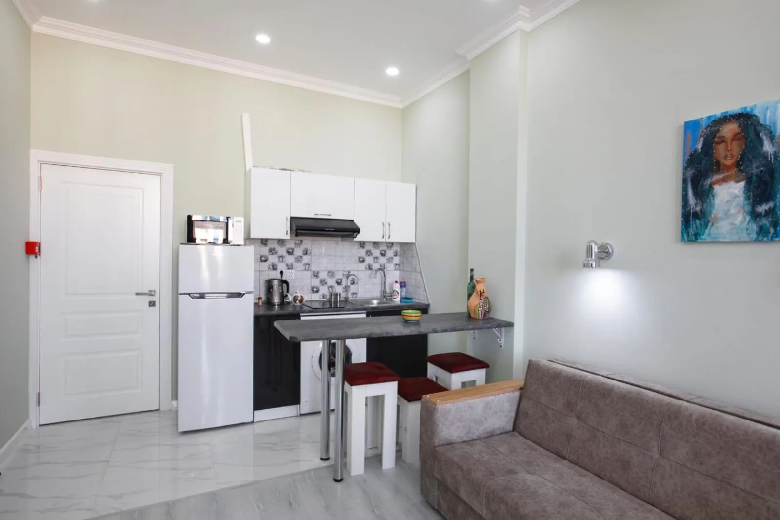 Coffee/tea facilities in Leyla Apartments 2