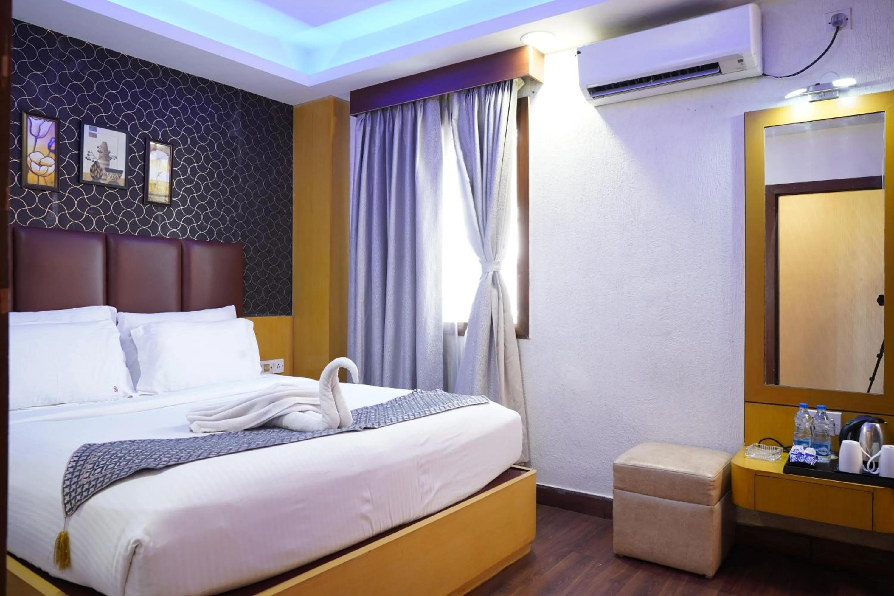 Bed in Hotel Emirates