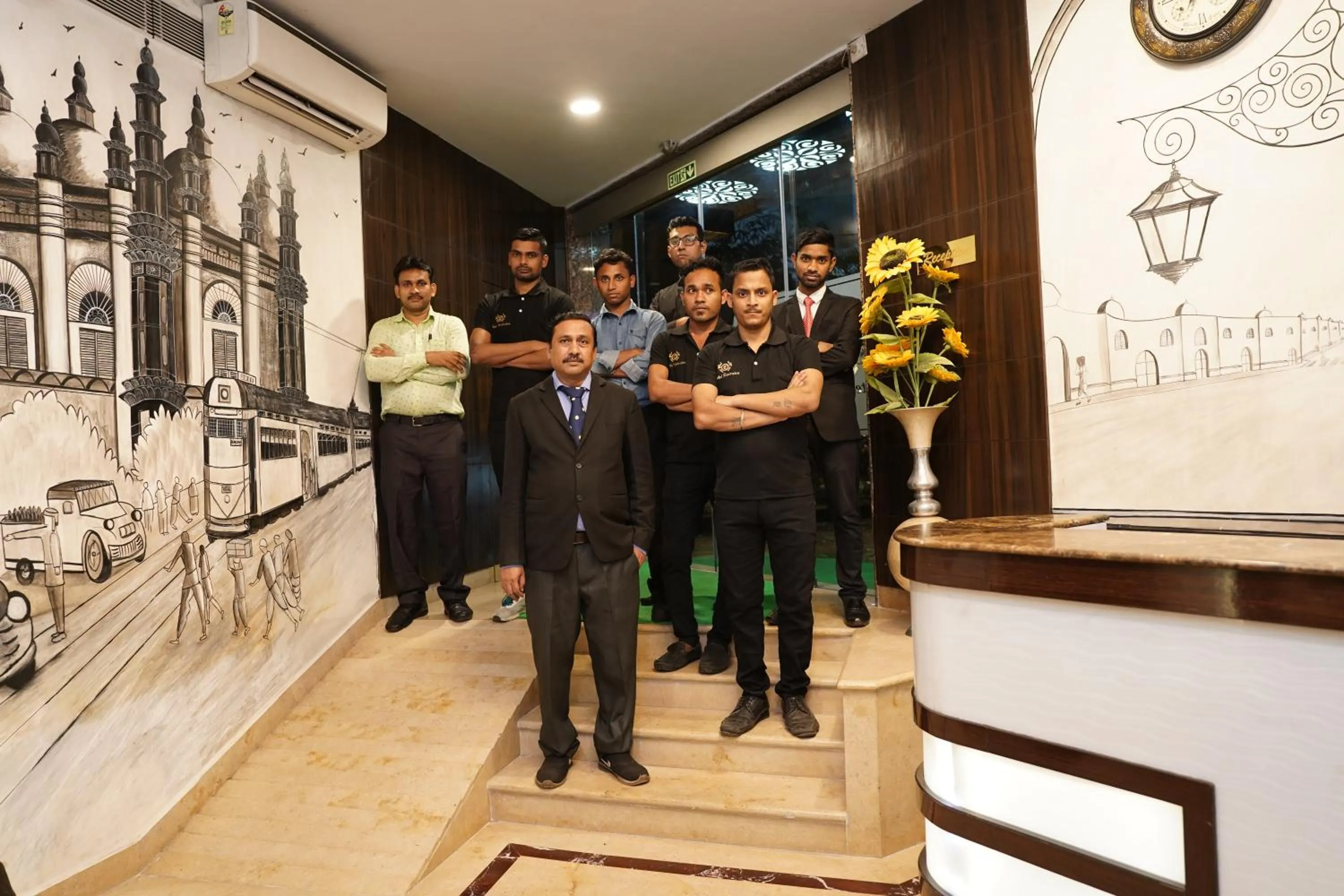 Lobby or reception in Hotel Emirates