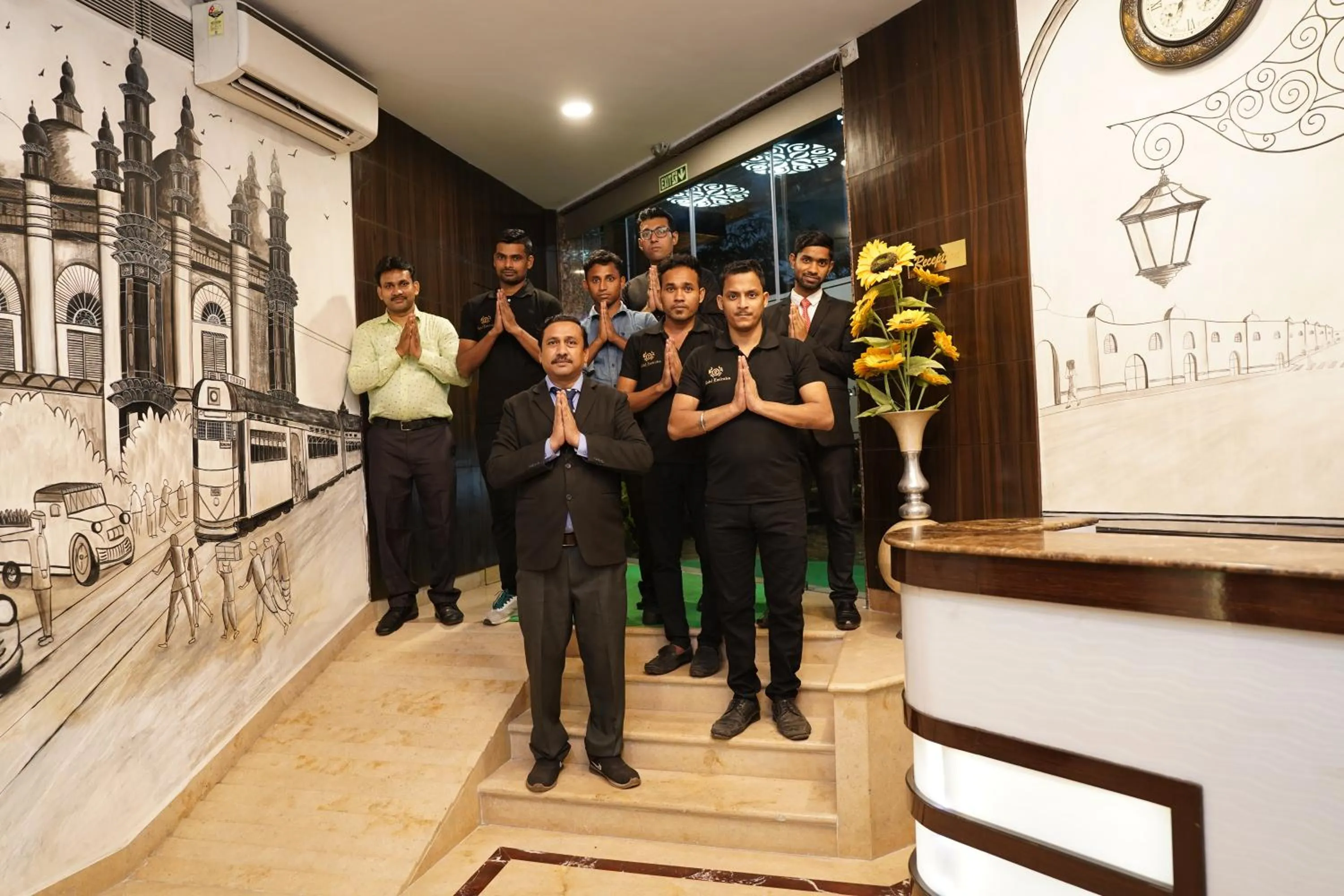 Staff in Hotel Emirates