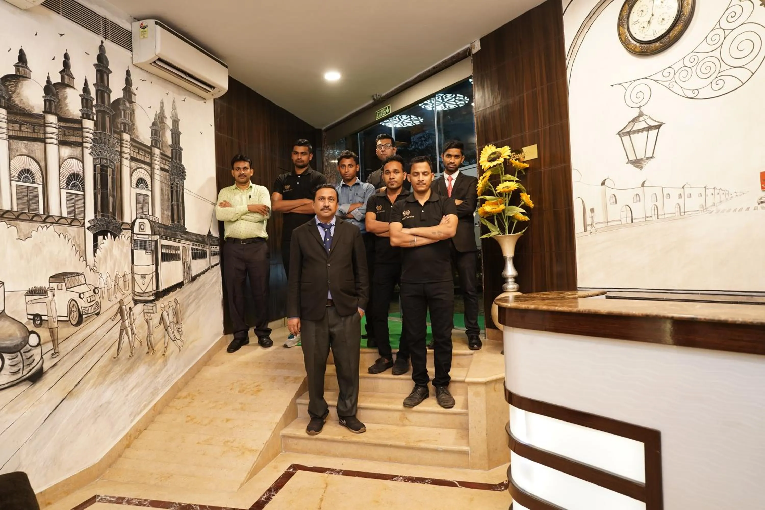 Staff in Hotel Emirates