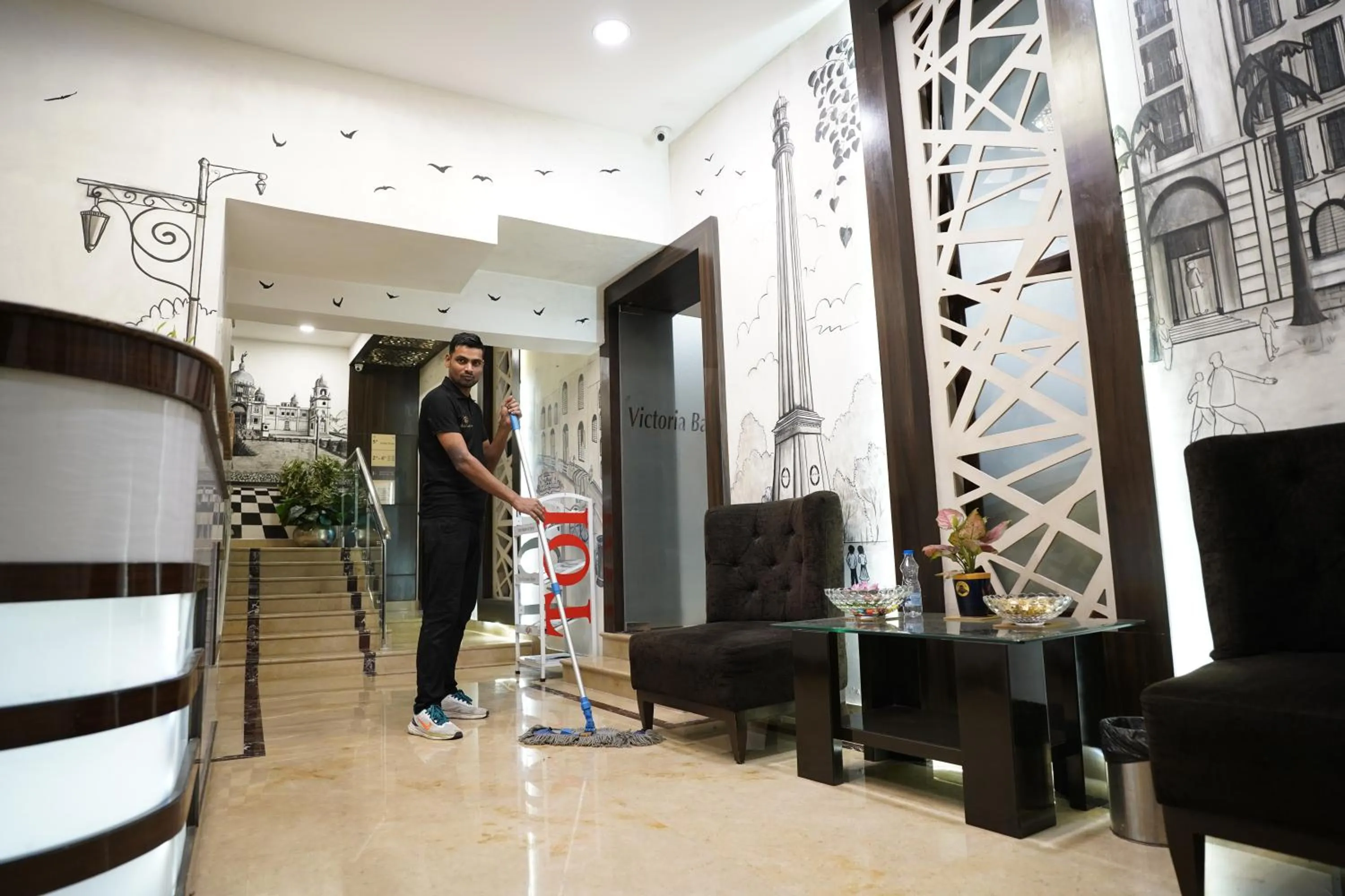 Lobby or reception in Hotel Emirates