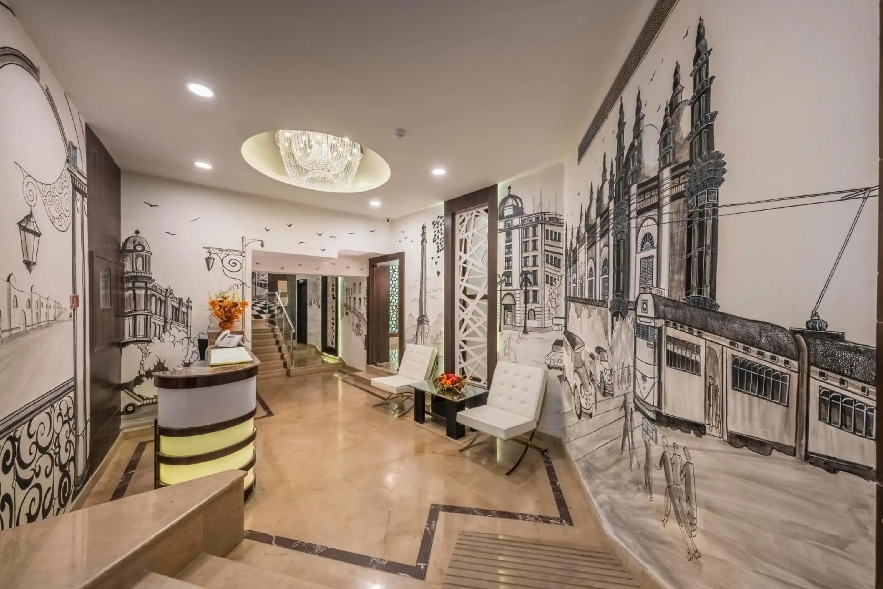 Lobby or reception in Hotel Emirates Lobby or reception in Hotel Emirates