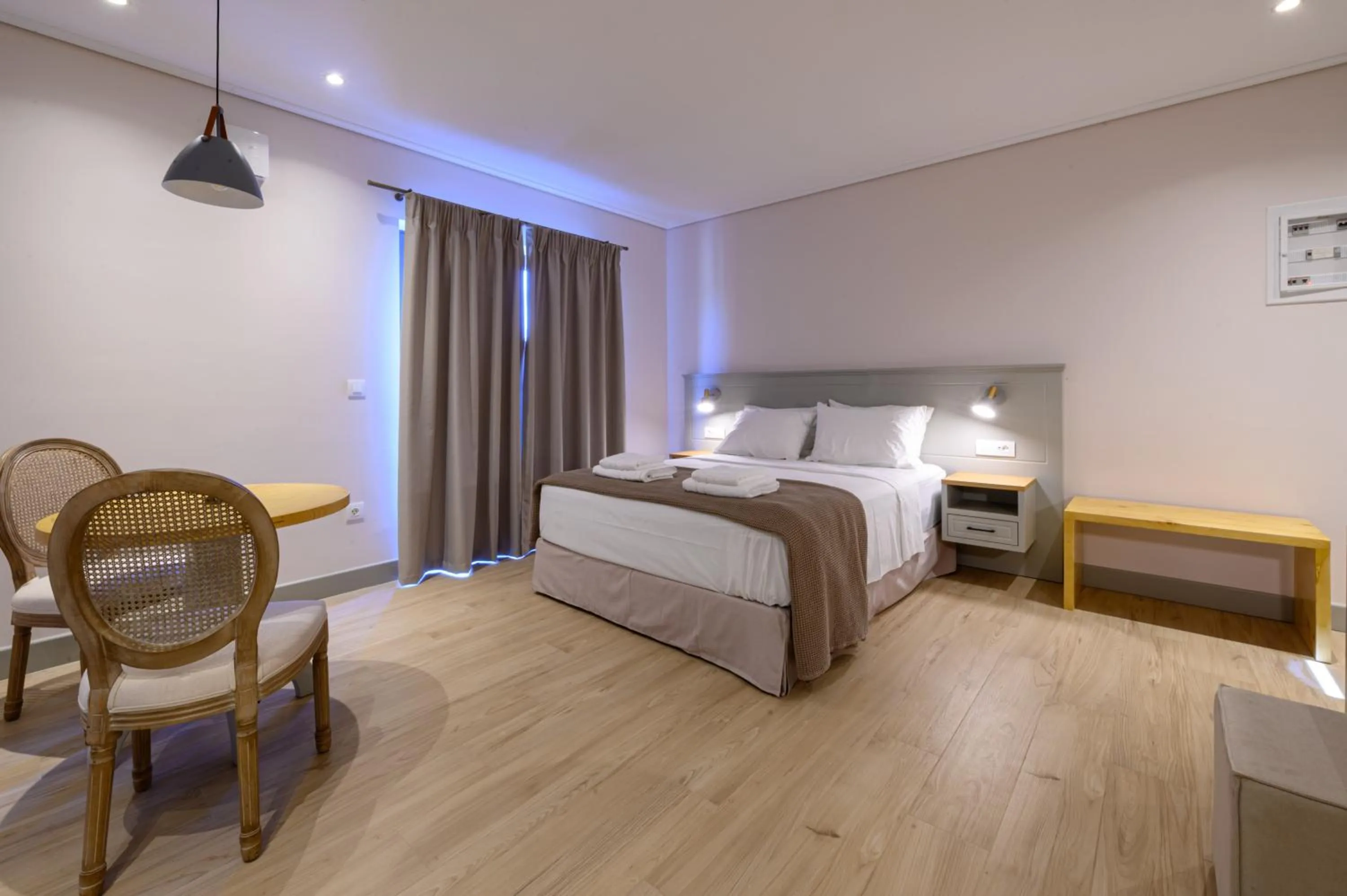 Bed in Kannas Mani Luxury Suites -Adults Friendly 14 Plus