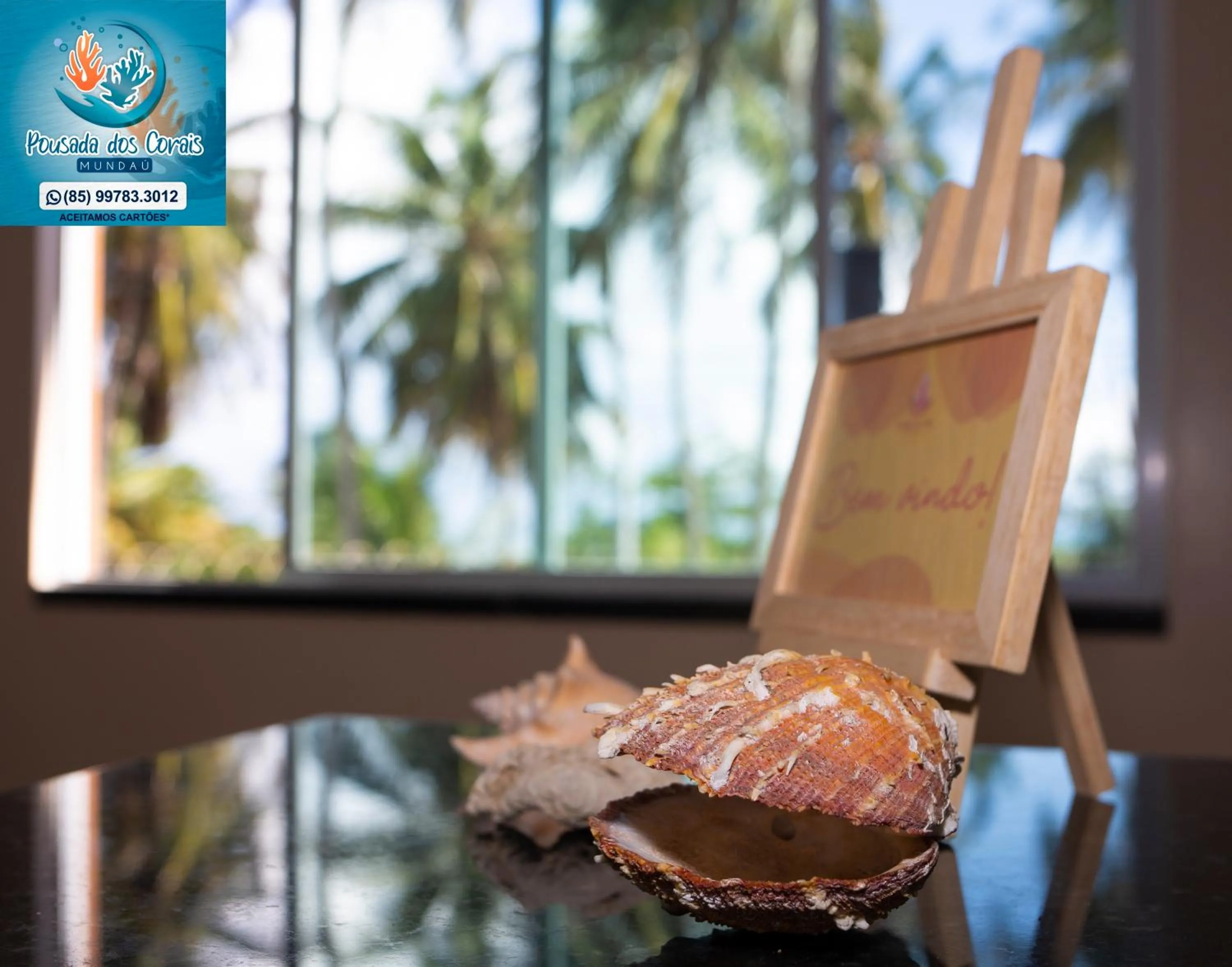 Lobby or reception in Pousada dos Corais