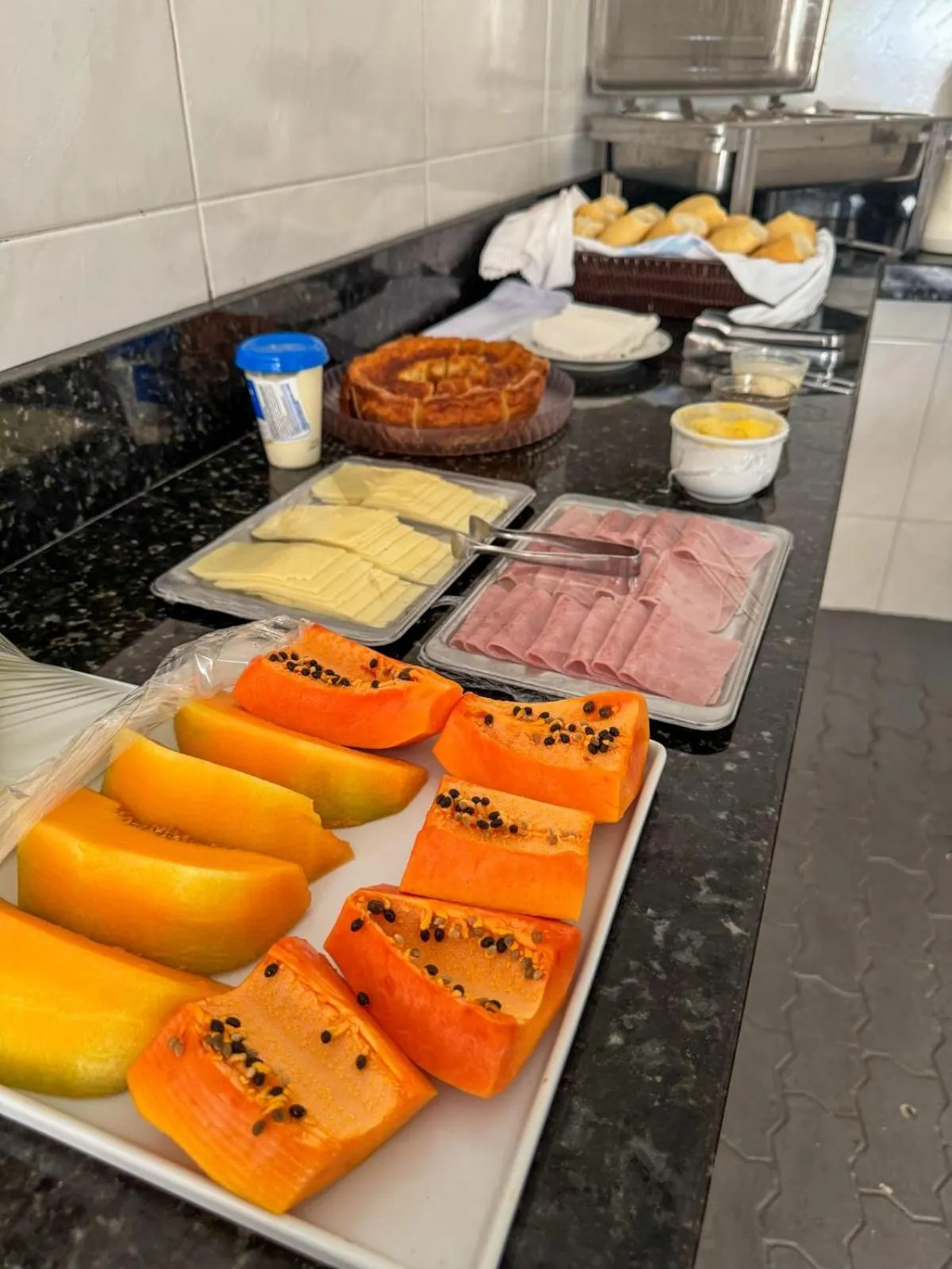 Breakfast in Pousada dos Corais