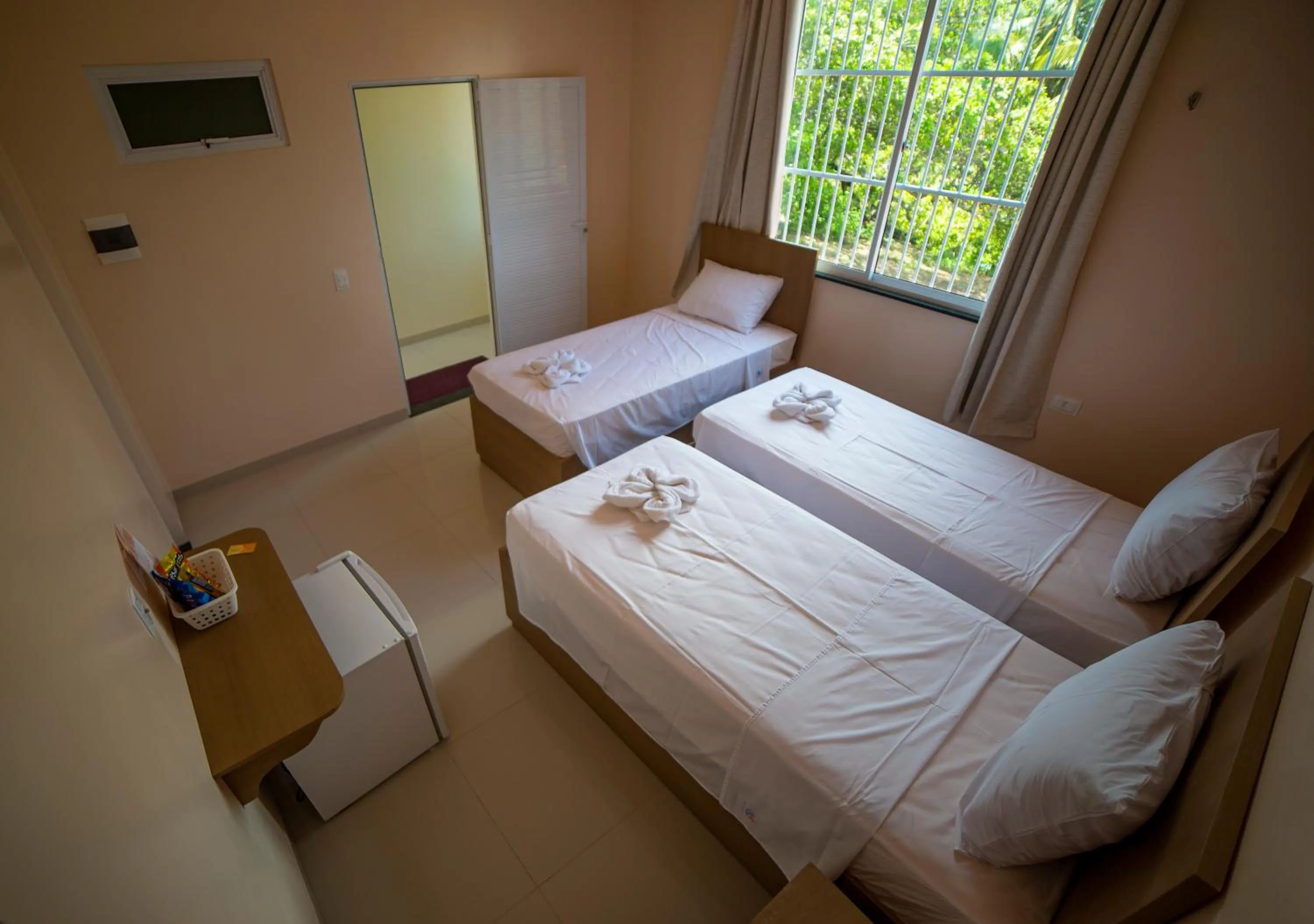 Bedroom, Bed in Pousada dos Corais
