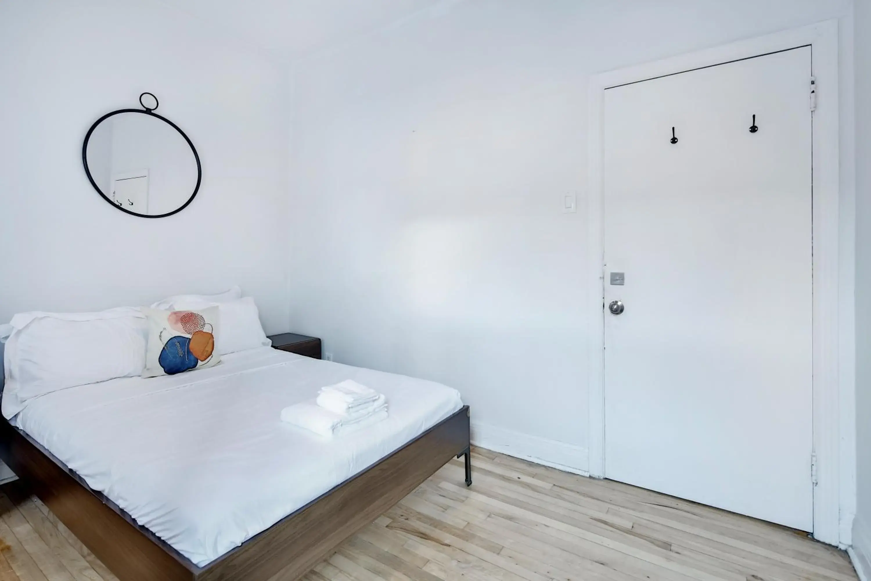 Bed in La Maison Du Mile-End Bed in La Maison Du Mile-End