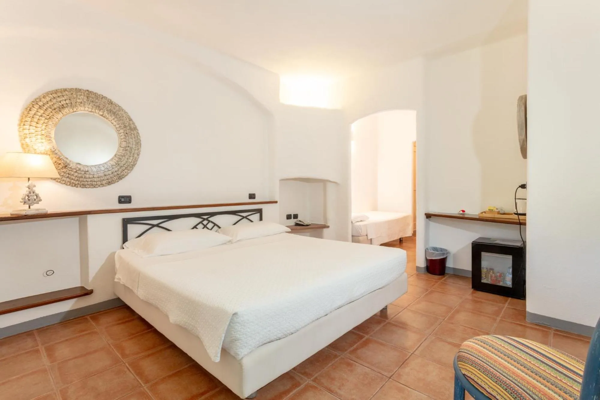 Bedroom, Bed in Park Hotel Asinara