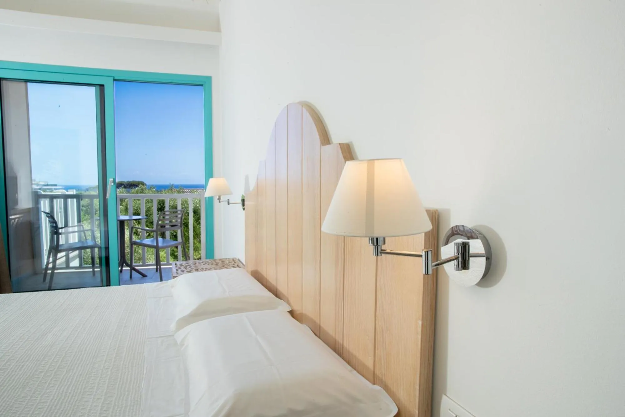 View (from property/room), Bed in Park Hotel Asinara