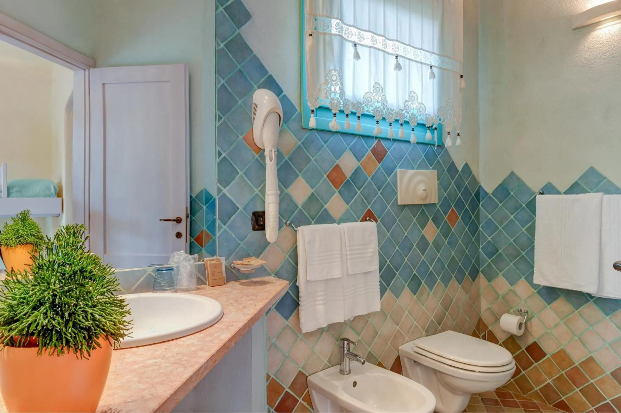 Shower in Park Hotel Asinara