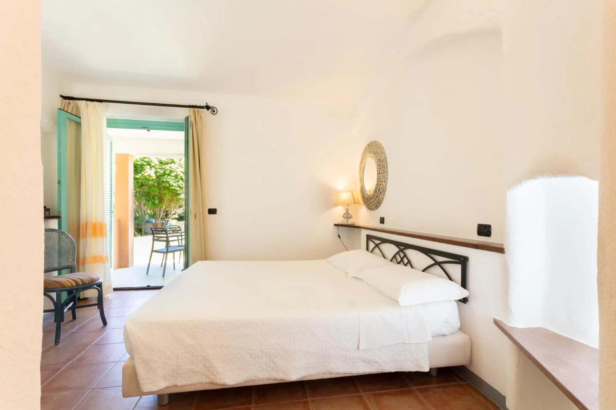 View (from property/room), Bed in Park Hotel Asinara