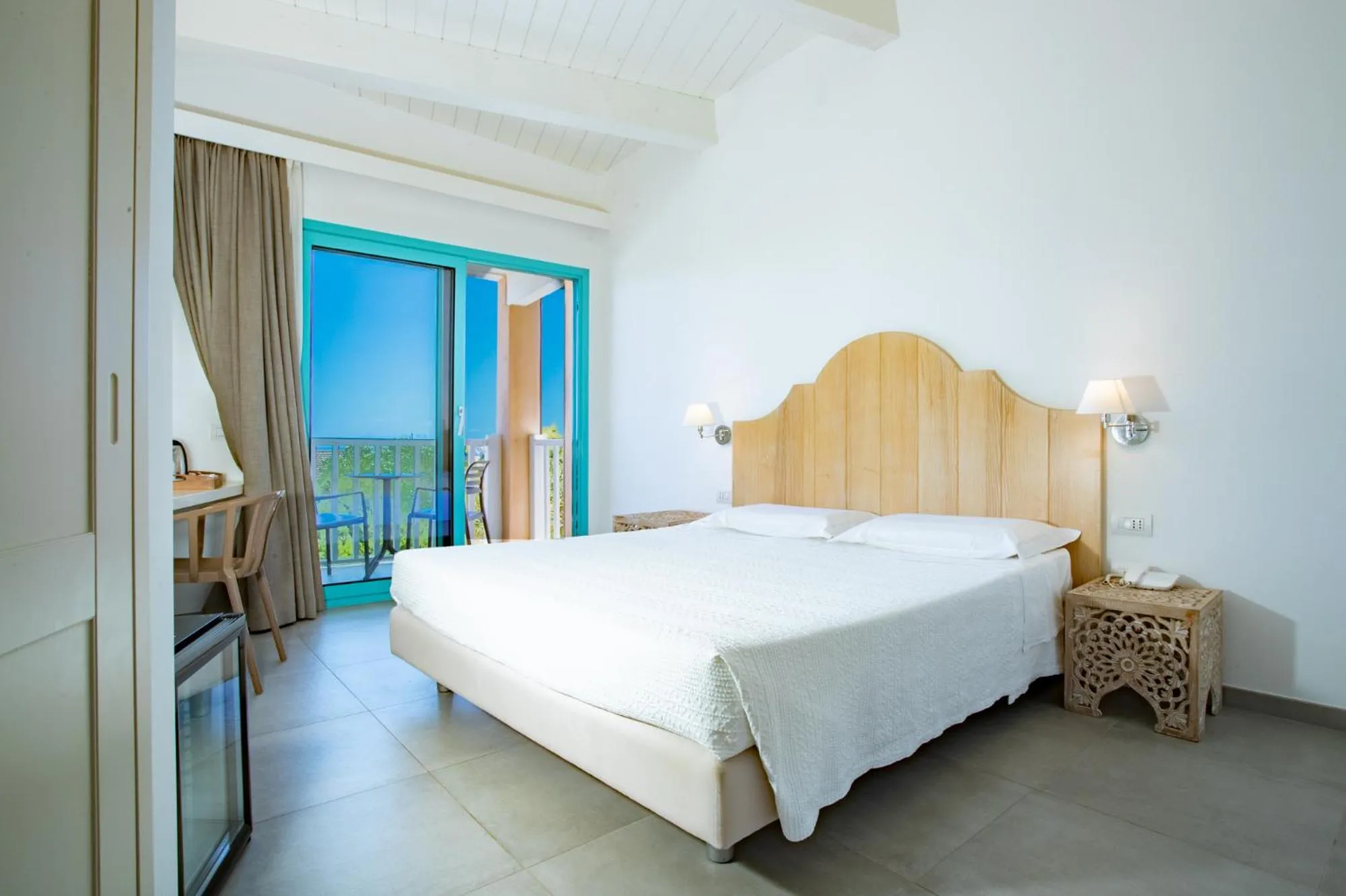 View (from property/room), Bed in Park Hotel Asinara